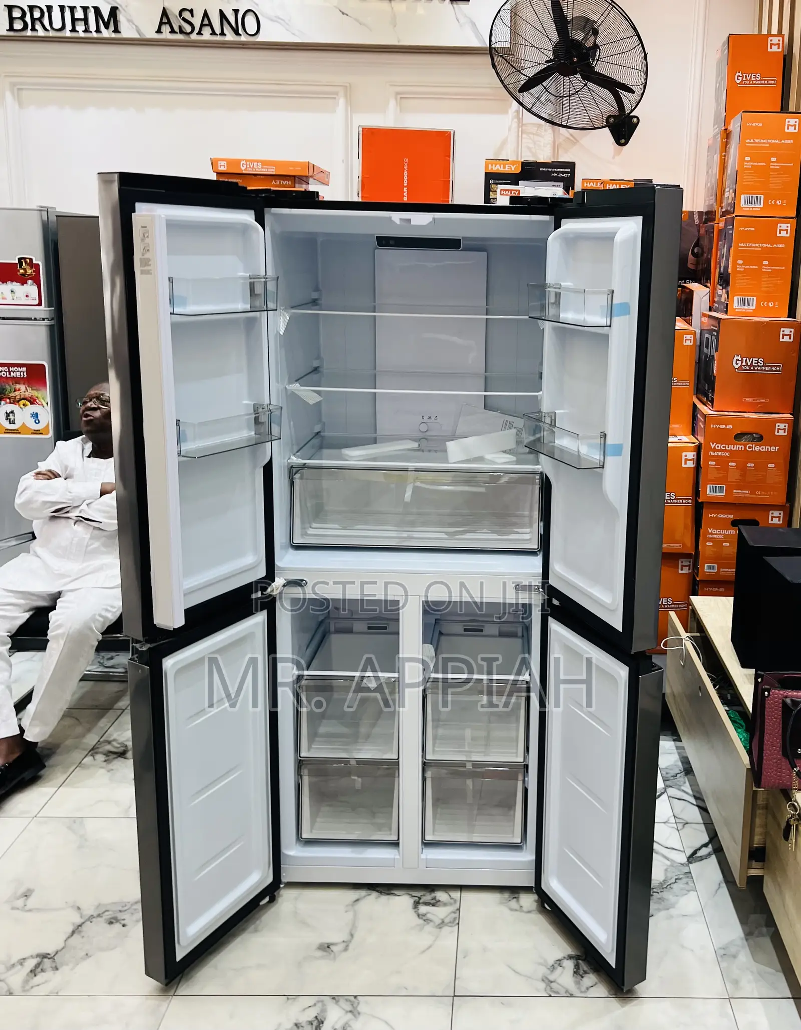 Brand New Nasco Nasf2-400fdr 4 Door Refrigerator 