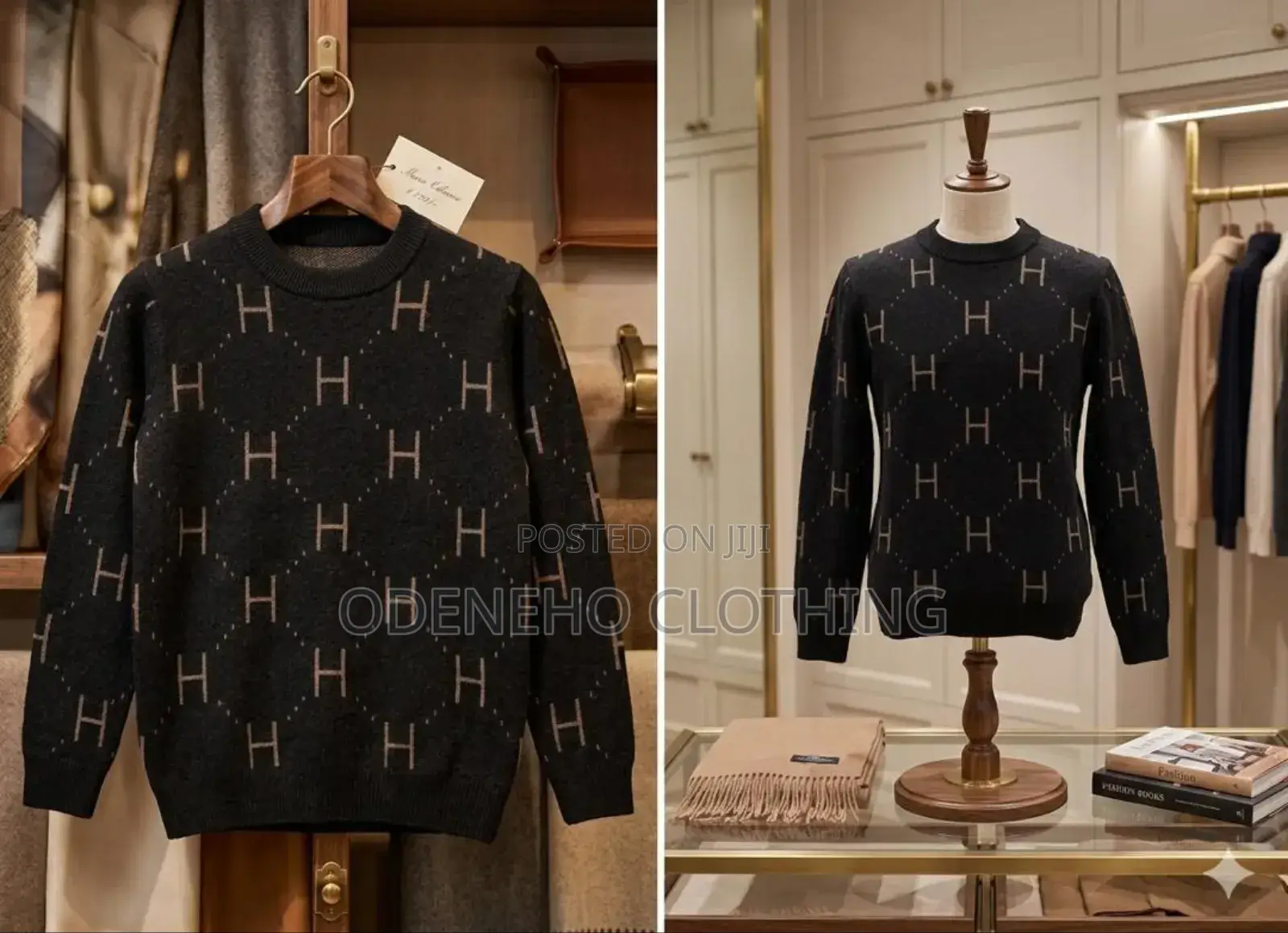 Wool Sweater for Classic Men