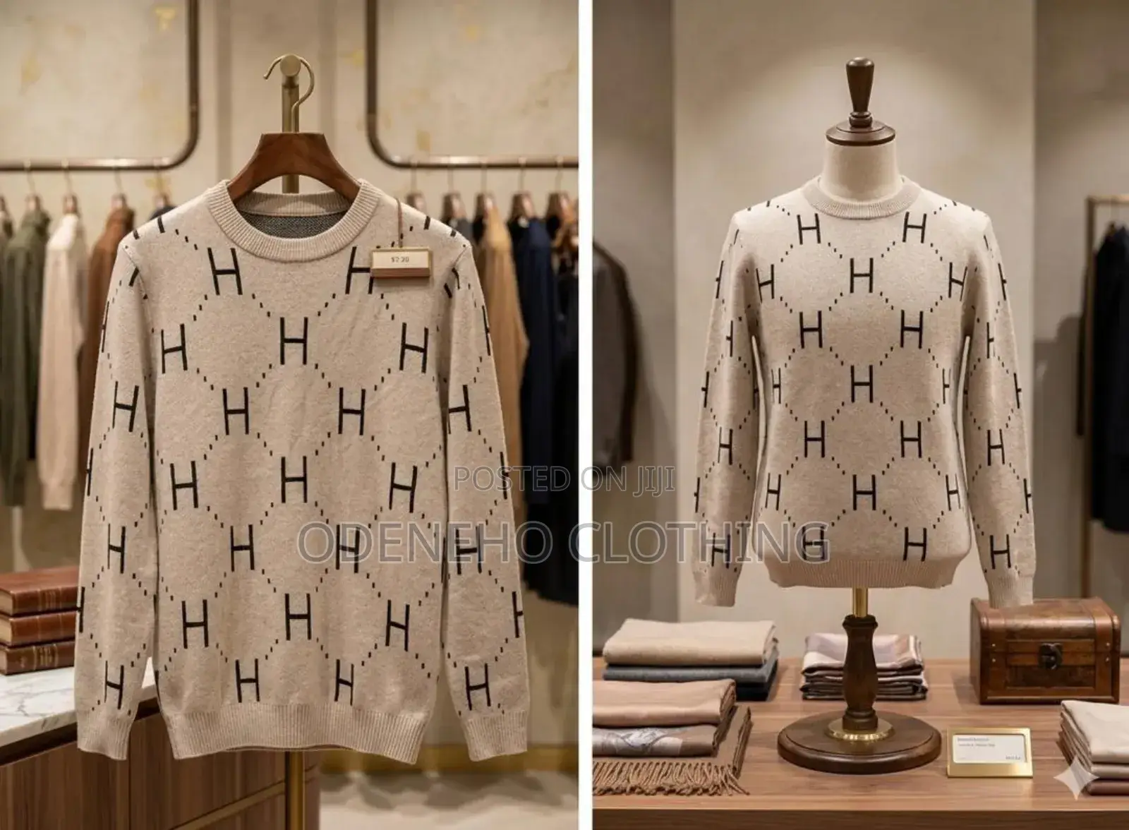 Wool Sweater for Classic Men