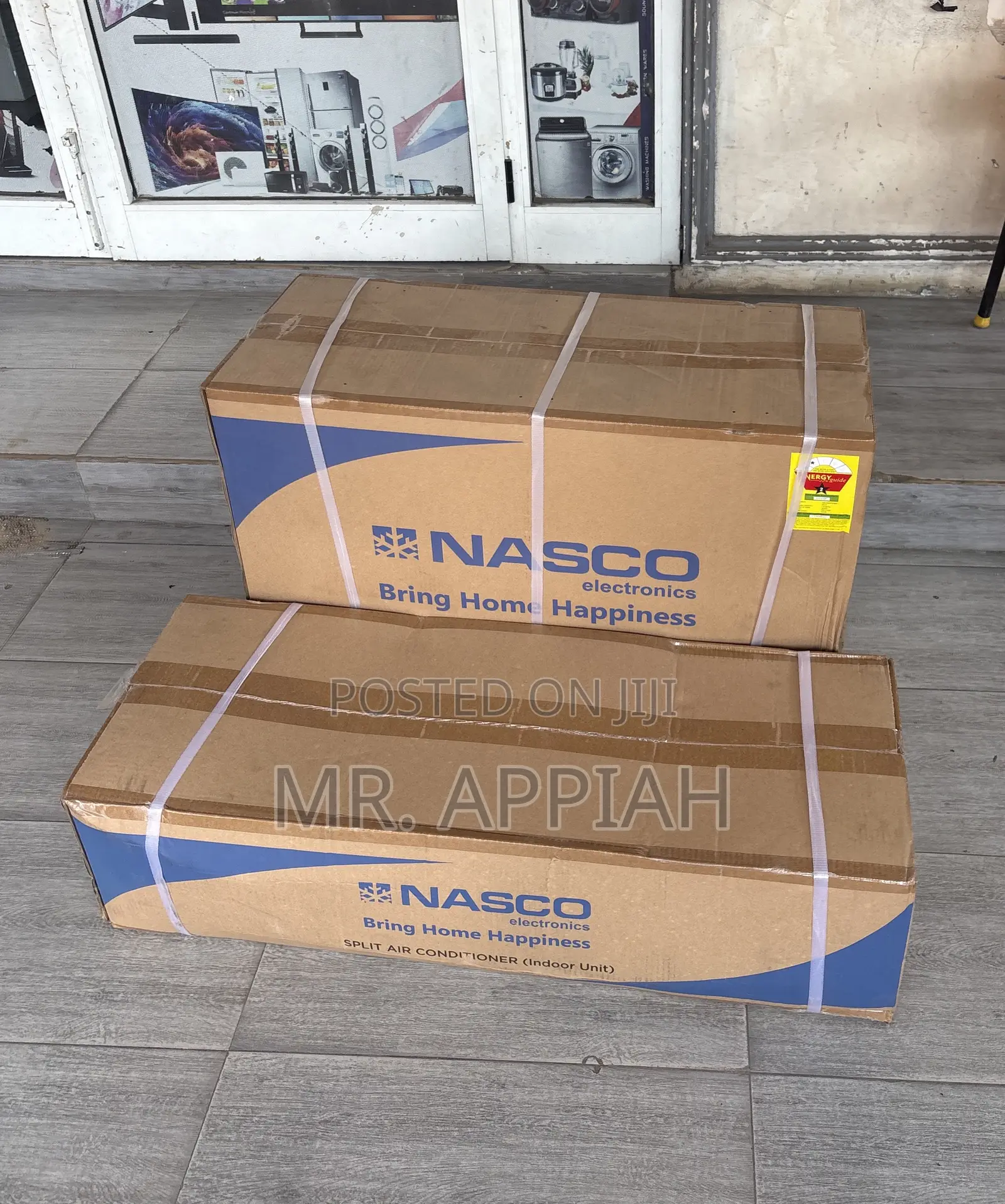 Smart Choice Nasco Split Type 1.5hp Air Conditioner(White) 