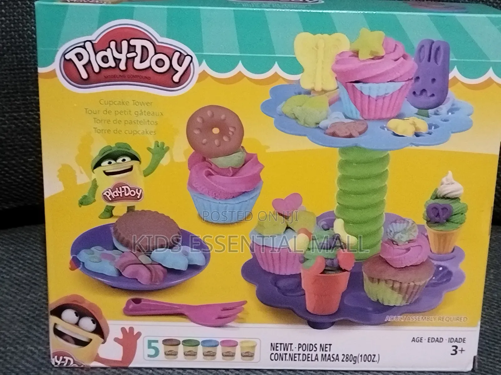 Playdoh Kitchen Creations Cupcakes Tower for Kids