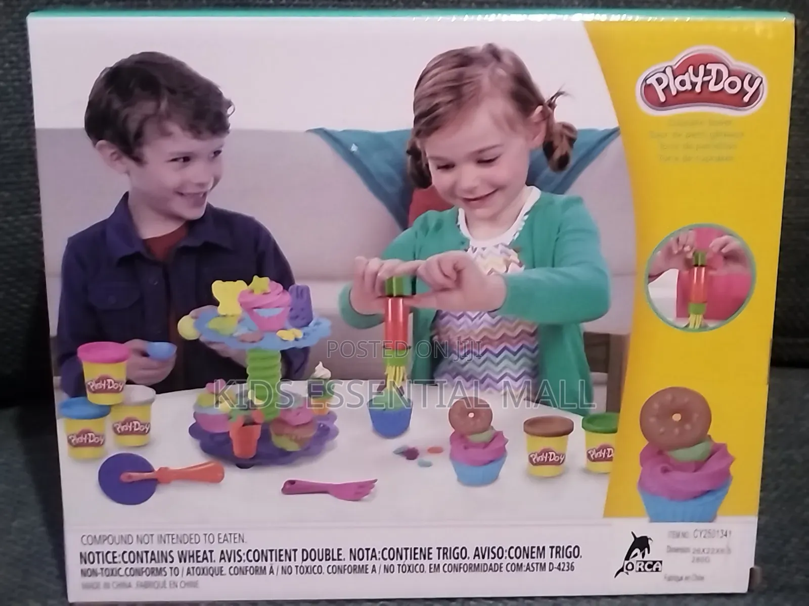 Playdoh Kitchen Creations Cupcakes Tower for Kids