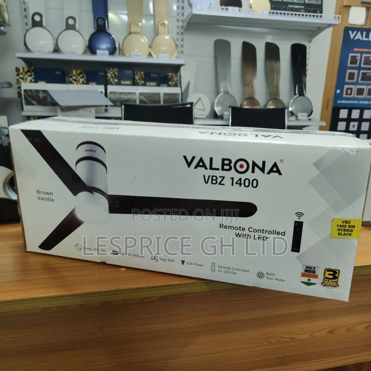 Original VBZ 1400 Luxury Ceiling Fan