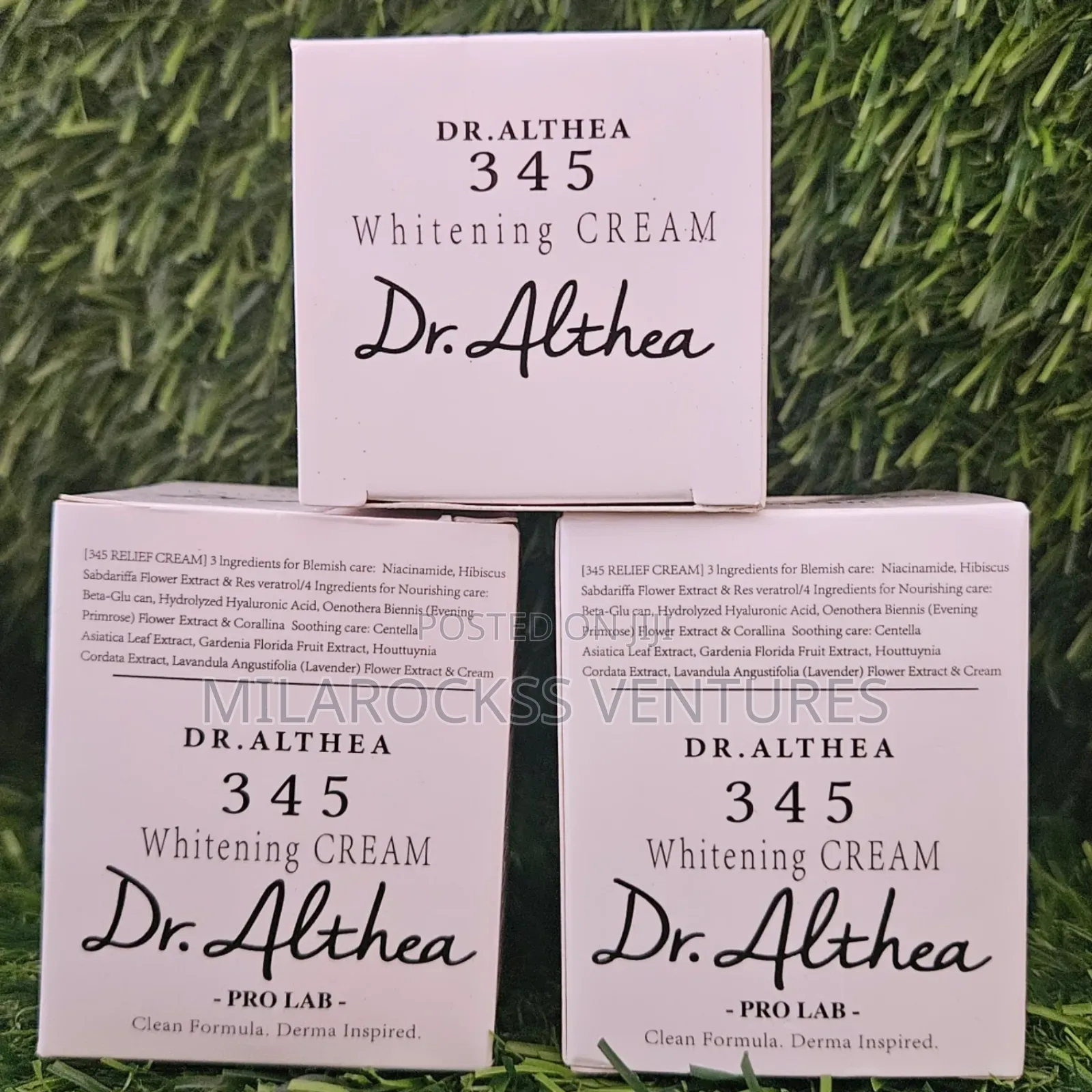 Dr. Althea 345 Whitening Cream.