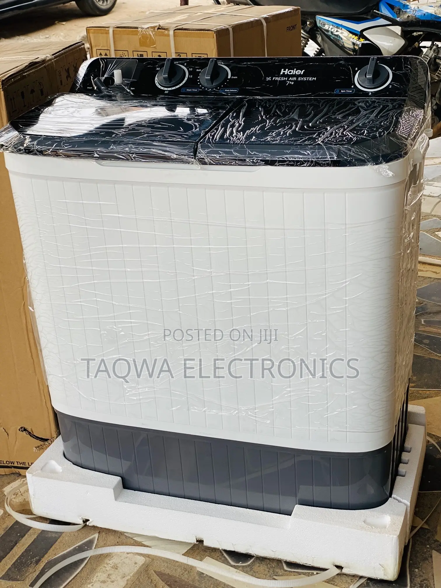 Haier 7kg Semi Automatic Washing Machine