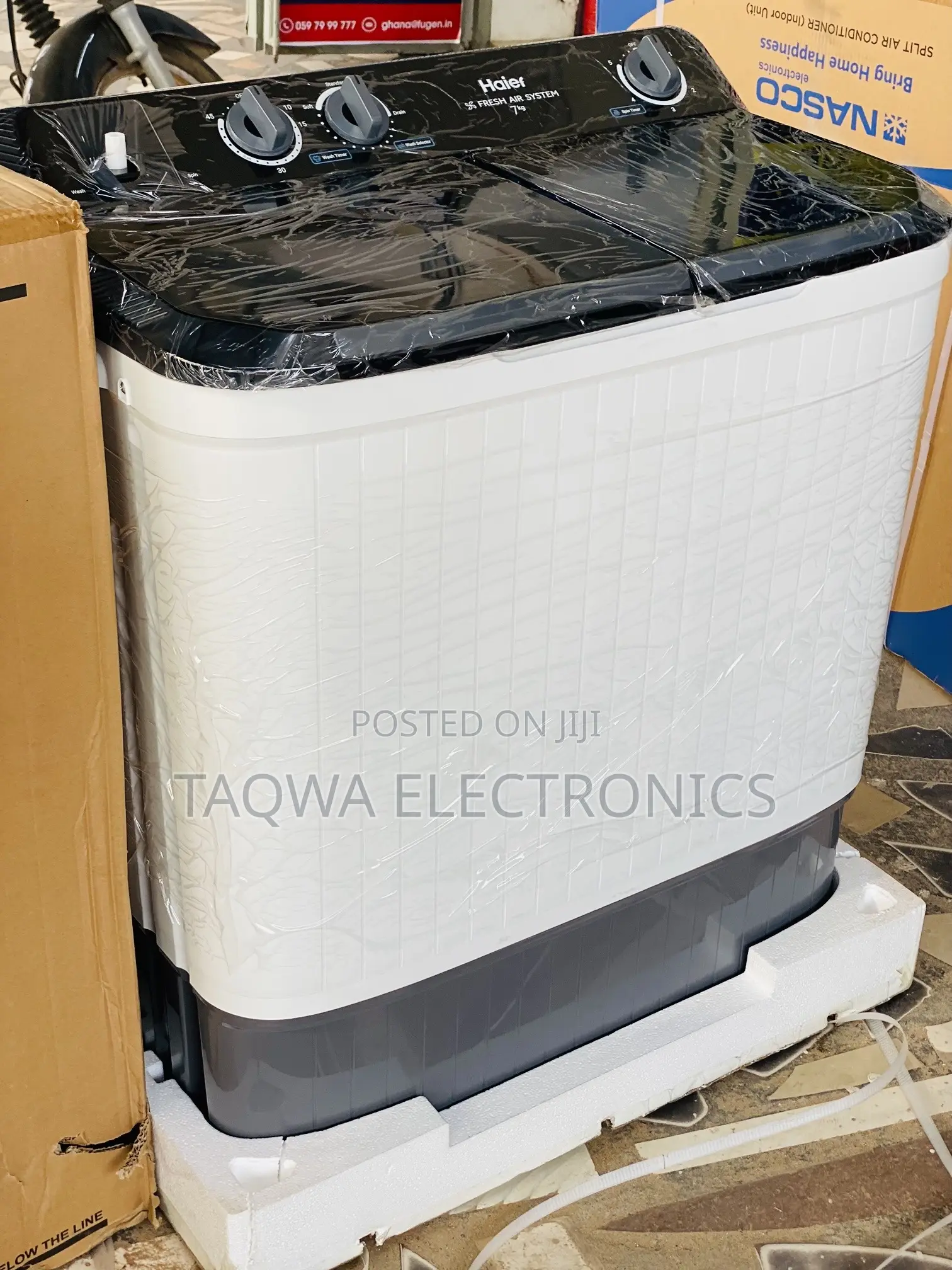 Htw70-M1217 -Haier 7kg Semi Automatic Washing Machine