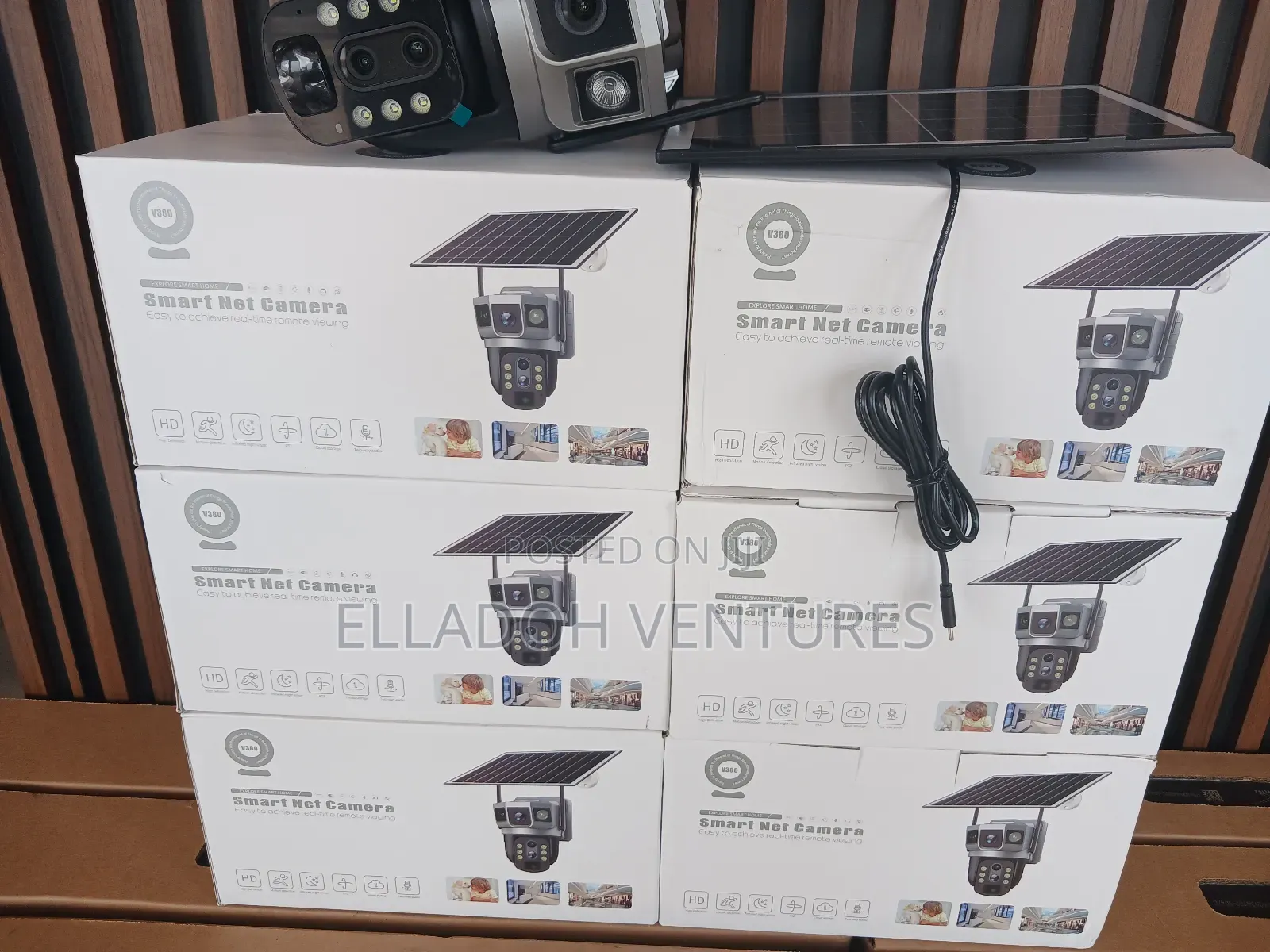 Solar Cctv Camera V380 Pro ( Wifi)