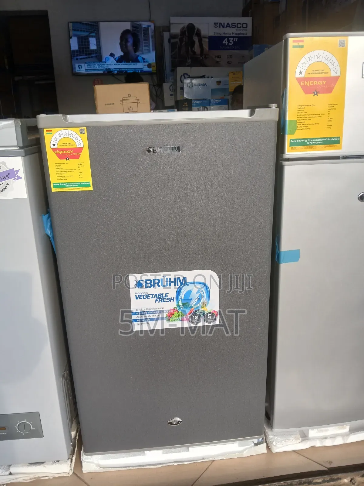 Bruhm 90l Single Door Table Top Refrigerator – BFS-100md