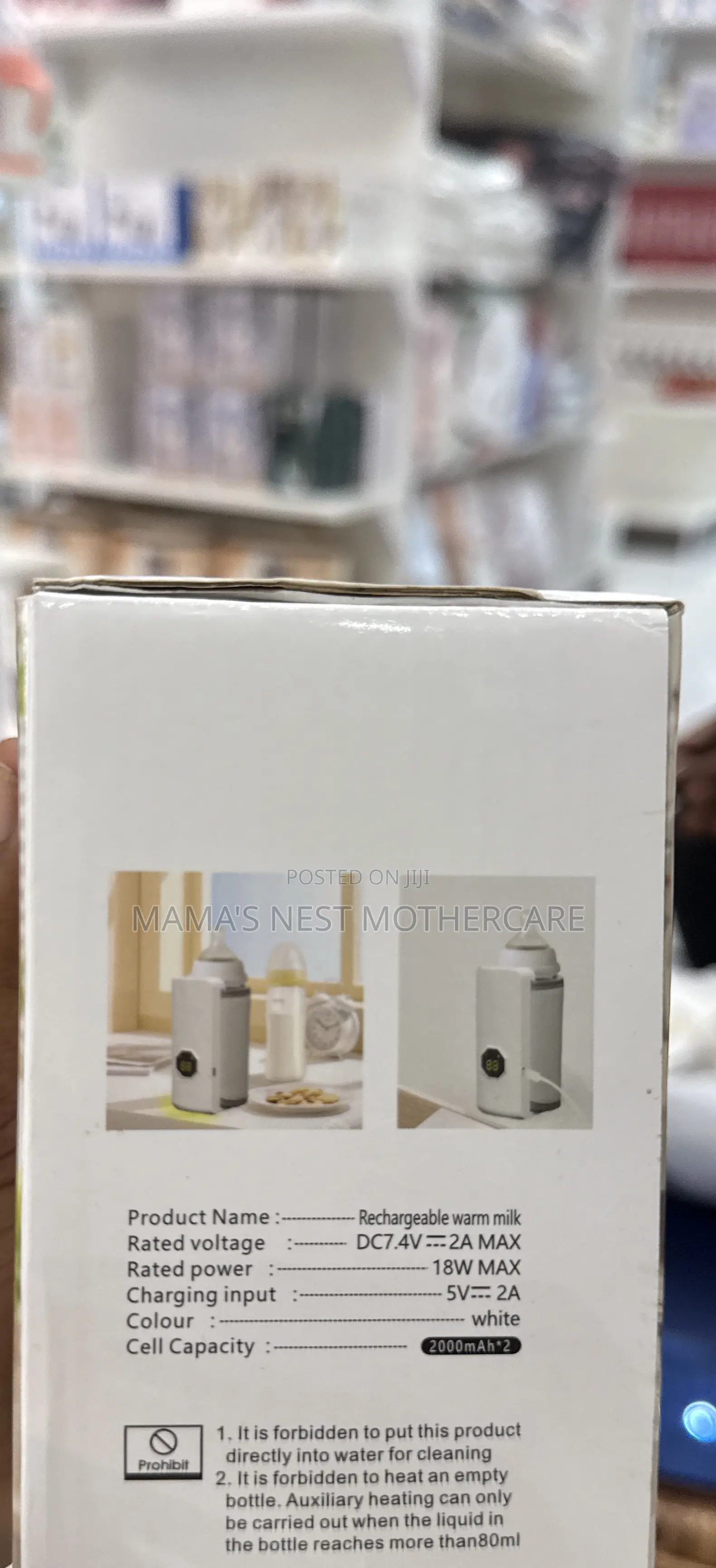 Rechargeable Milk Warmer