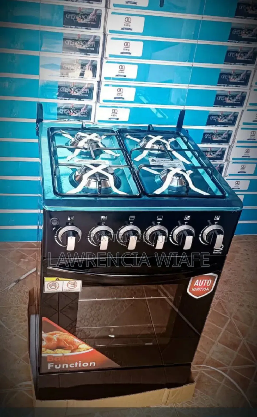 50 by 50 Rafiq Gas Cooker With Oven