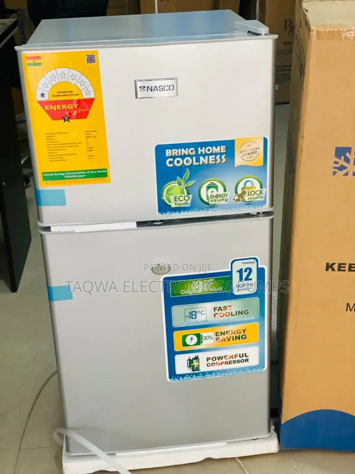 90 Litres Table Top Fridge - Nasco