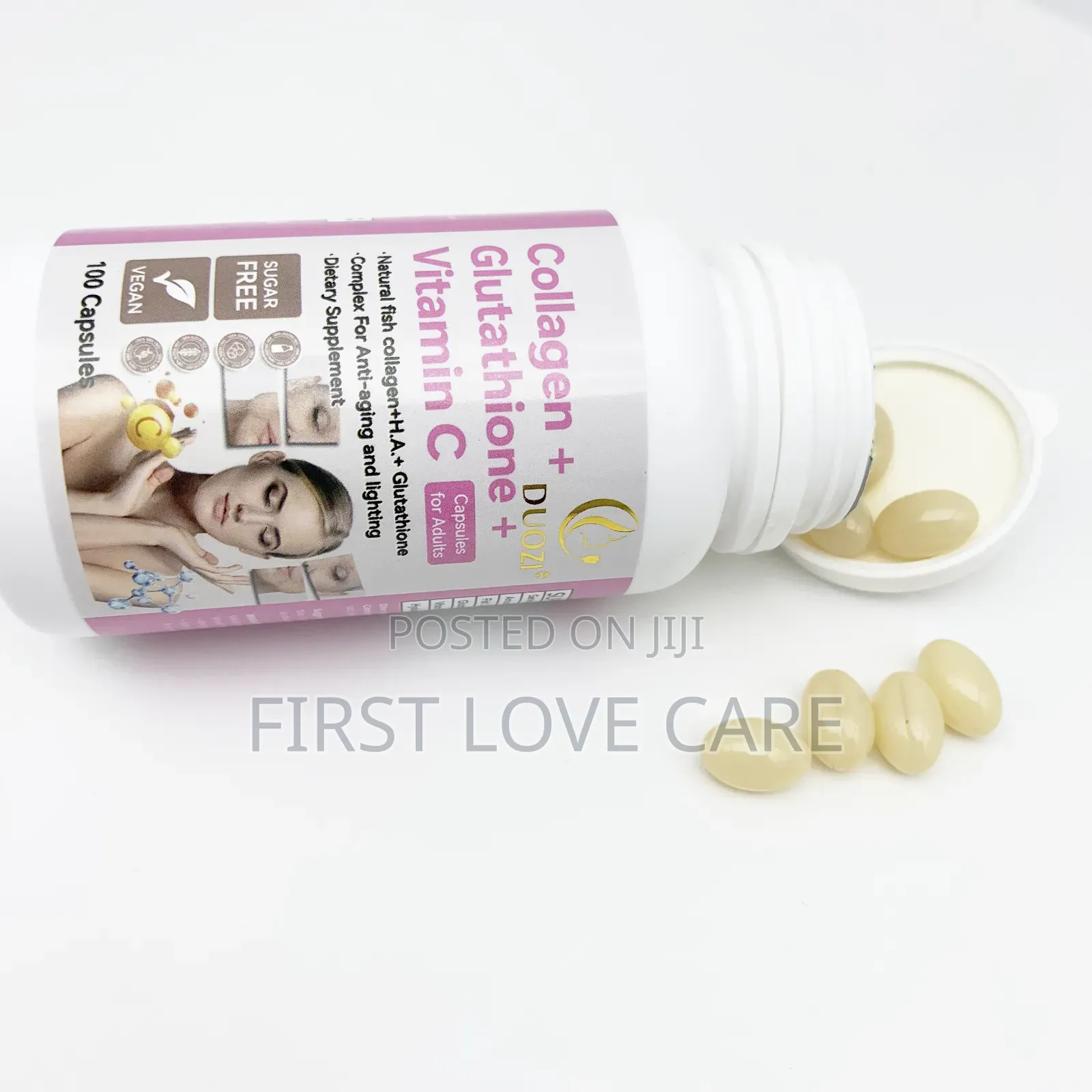 Duozi Collagen + Glutathione + Vitamin C (100capsule)