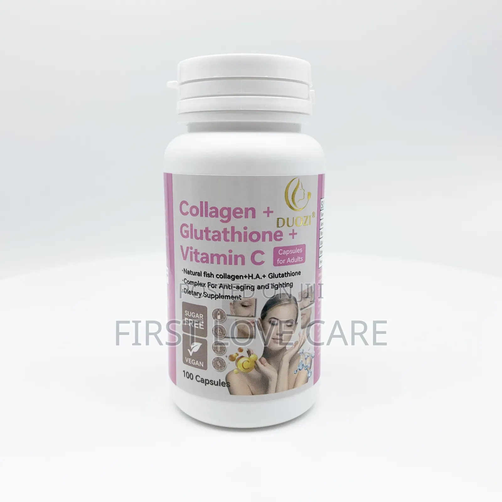 Duozi Collagen + Glutathione + Vitamin C (100capsule)