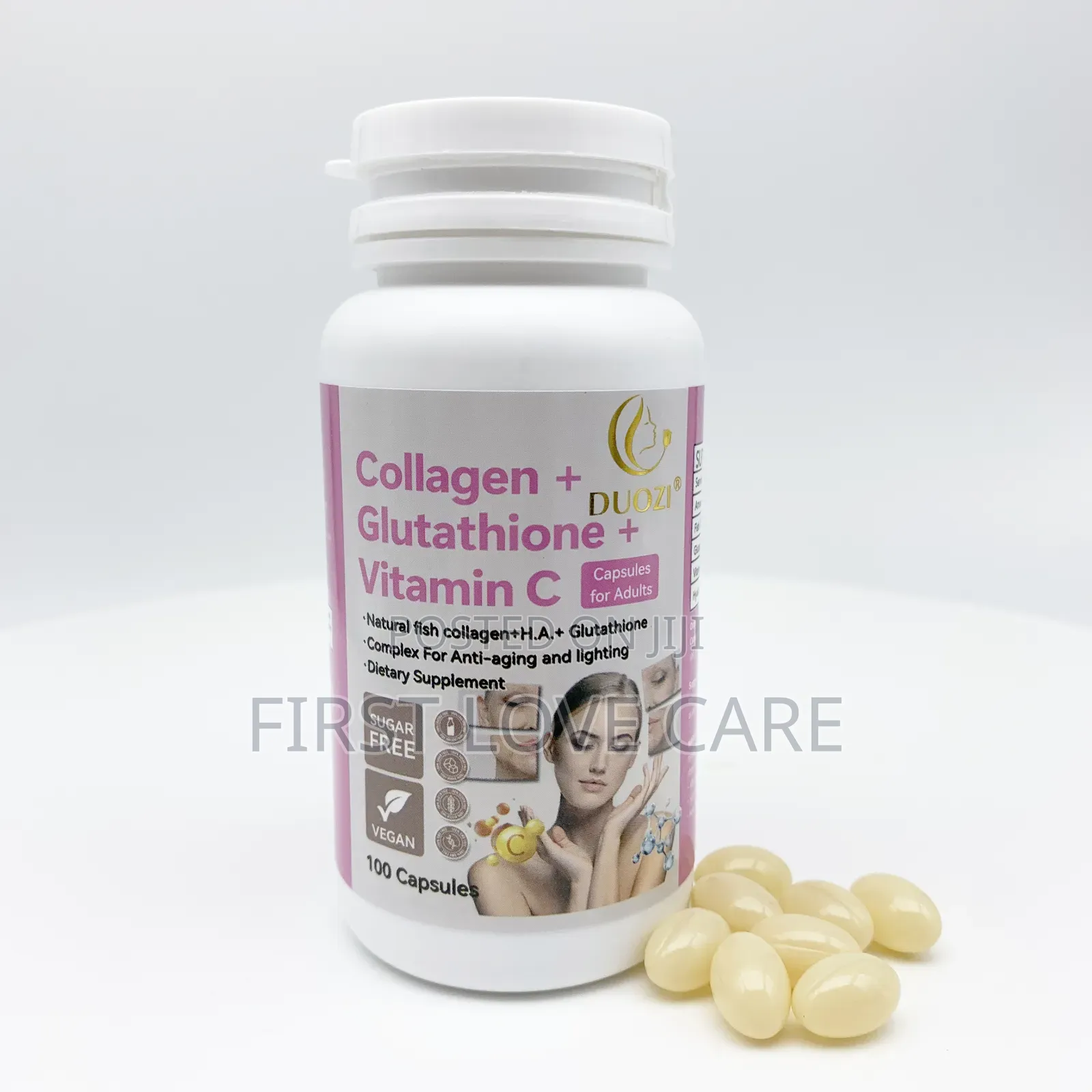Duozi Collagen + Glutathione + Vitamin C (100capsule)