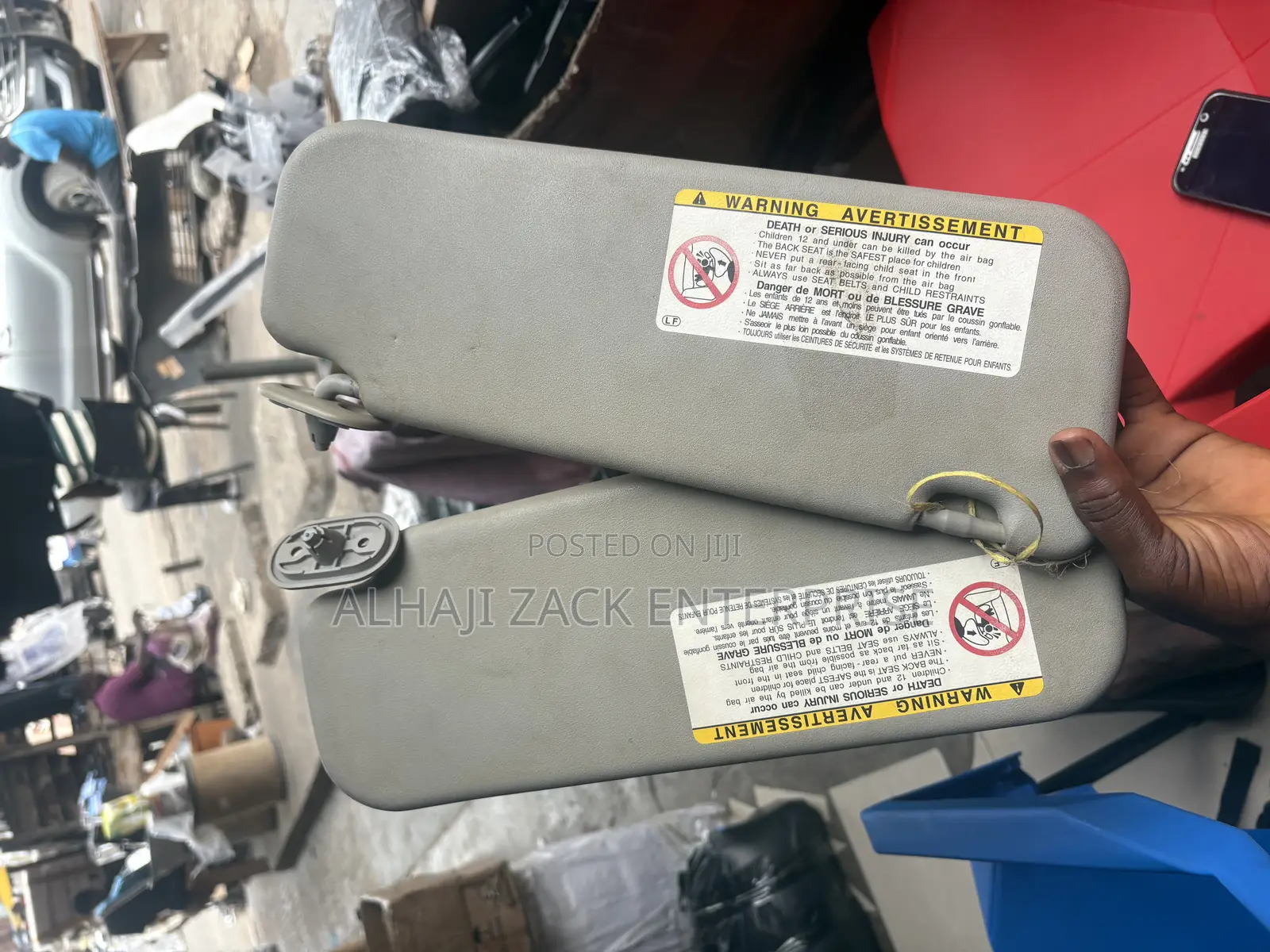 Toyota Corolla 2007 Sun Visor