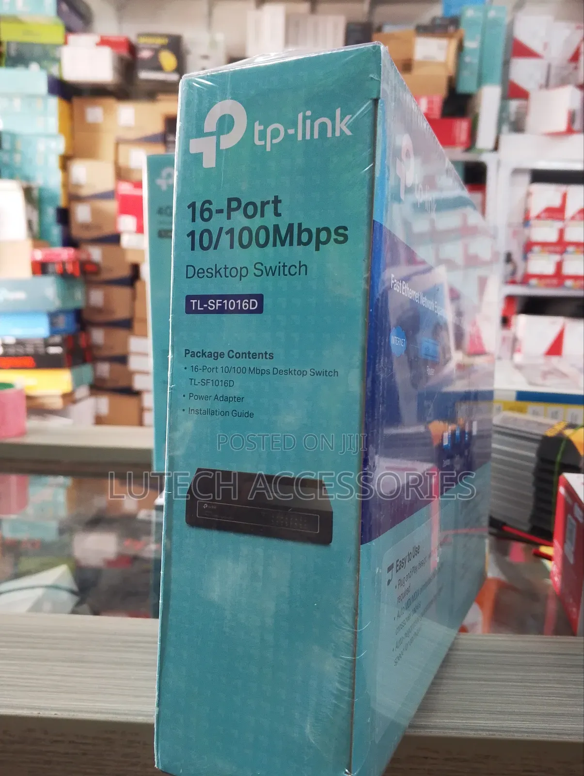 Tp Link 16 Port10/100mbps Desktop Switch (Tl-Sf1016d)