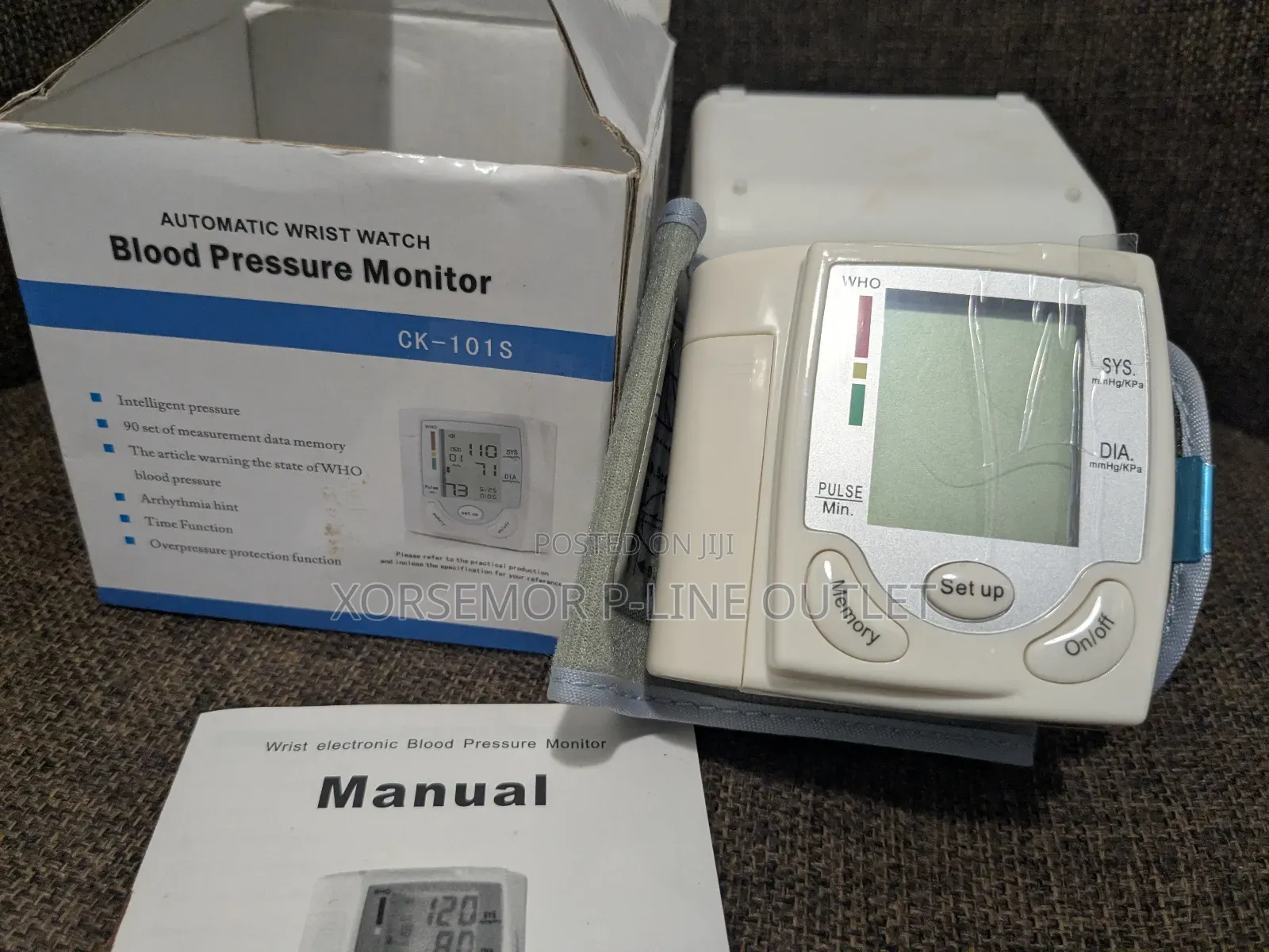 Wrist Blood Pressure Monitor