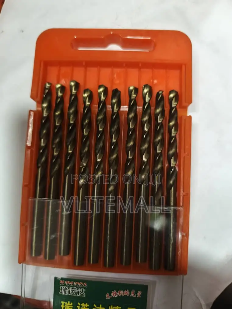 Ruinuoda Brand 5.0mm Twist Drill Bits