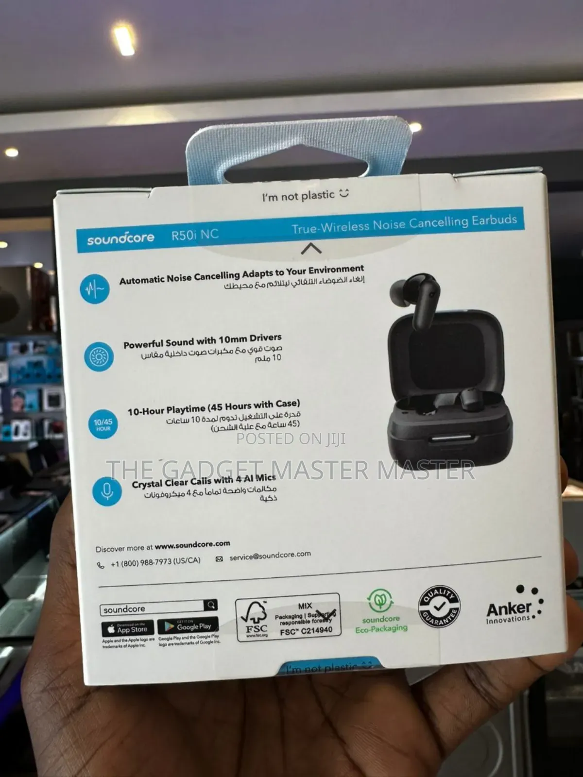 Soundcore R50i Nc Auto Noise Cancellation Earbuds