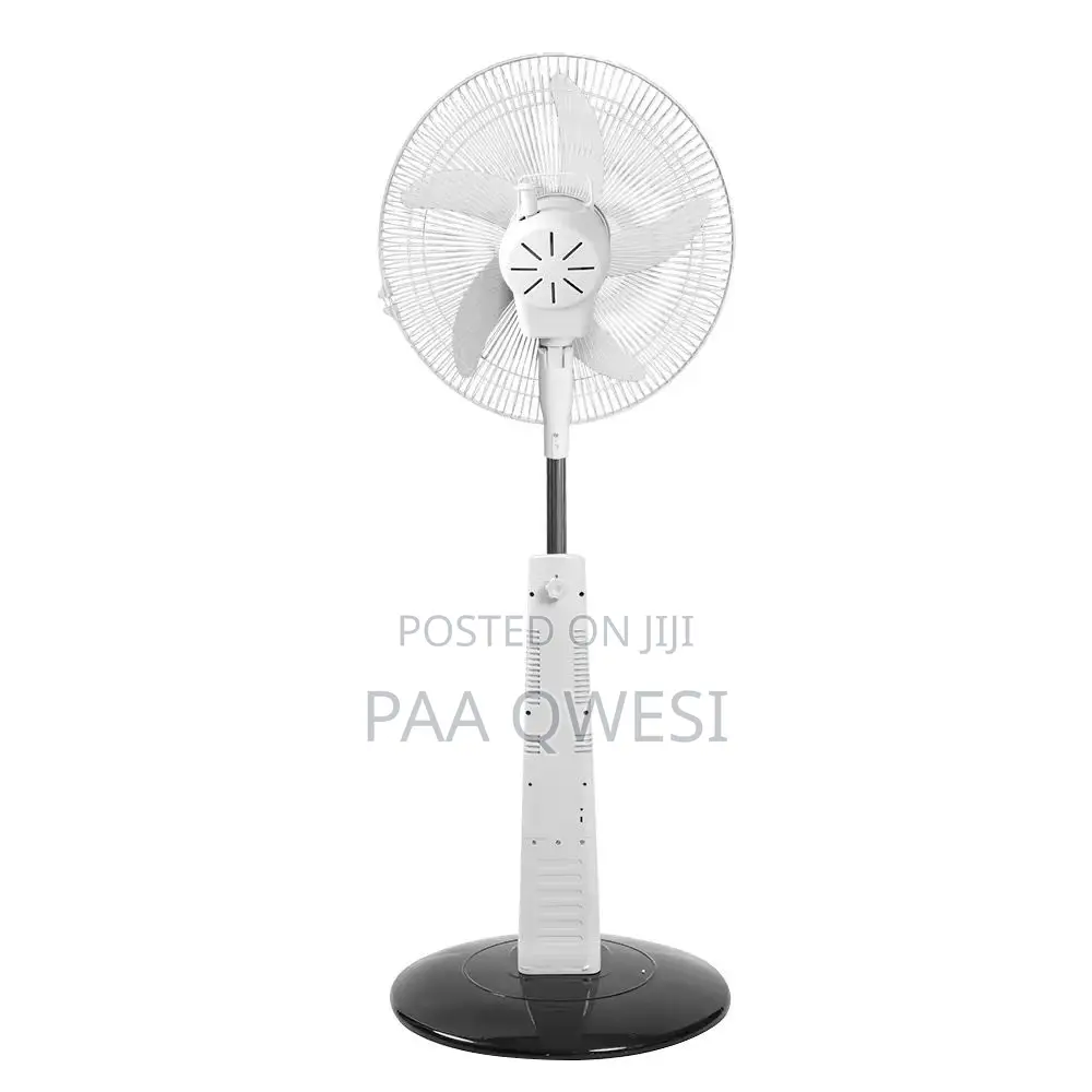 TNT Star 18 Inch Solar Rechargeable Standing Fan With Remote Control