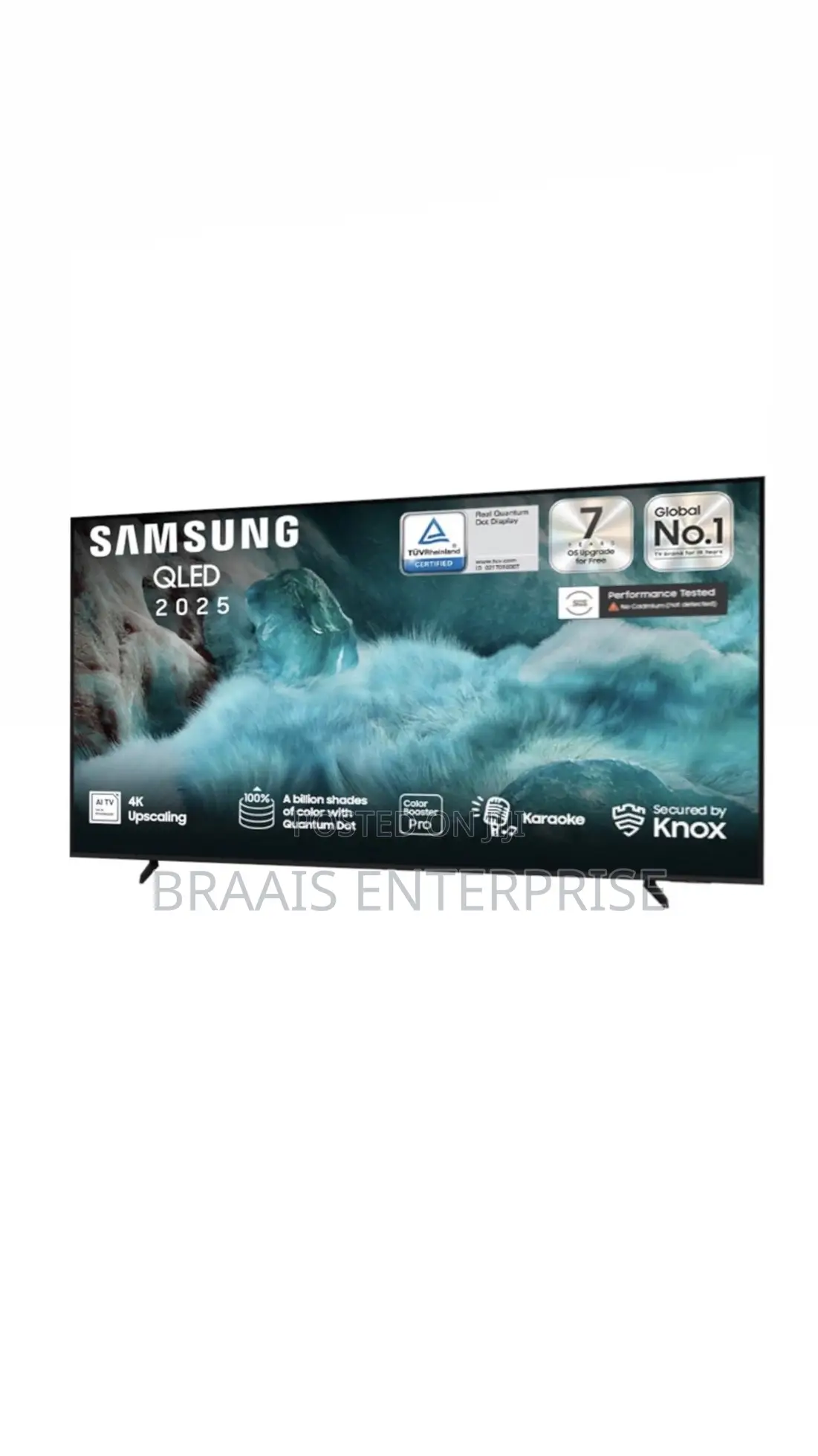 Samsung 75‐Inch Qled Smart Tv 2025