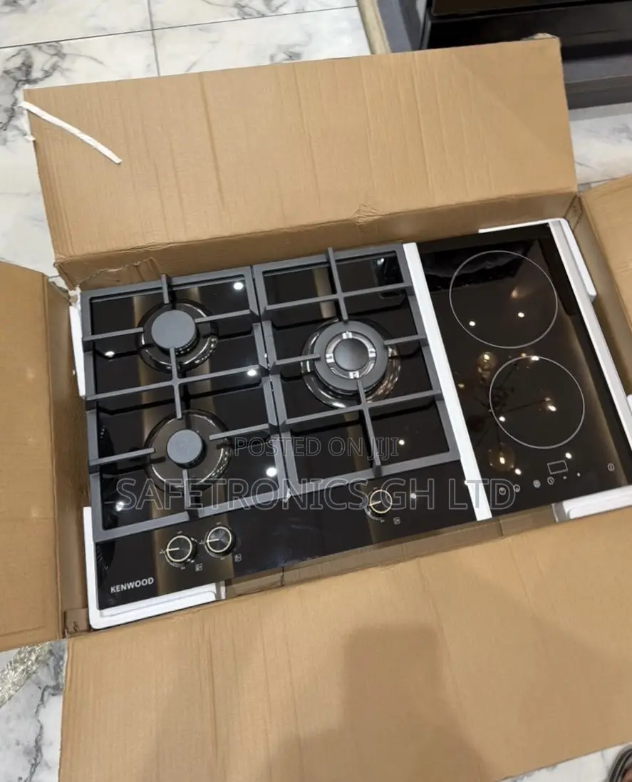 Best Unique 90cm Tempered Kenwood 2 Electric 2 Gas Cooker