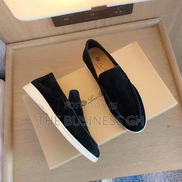 Loro Piana Loafers (Black)
