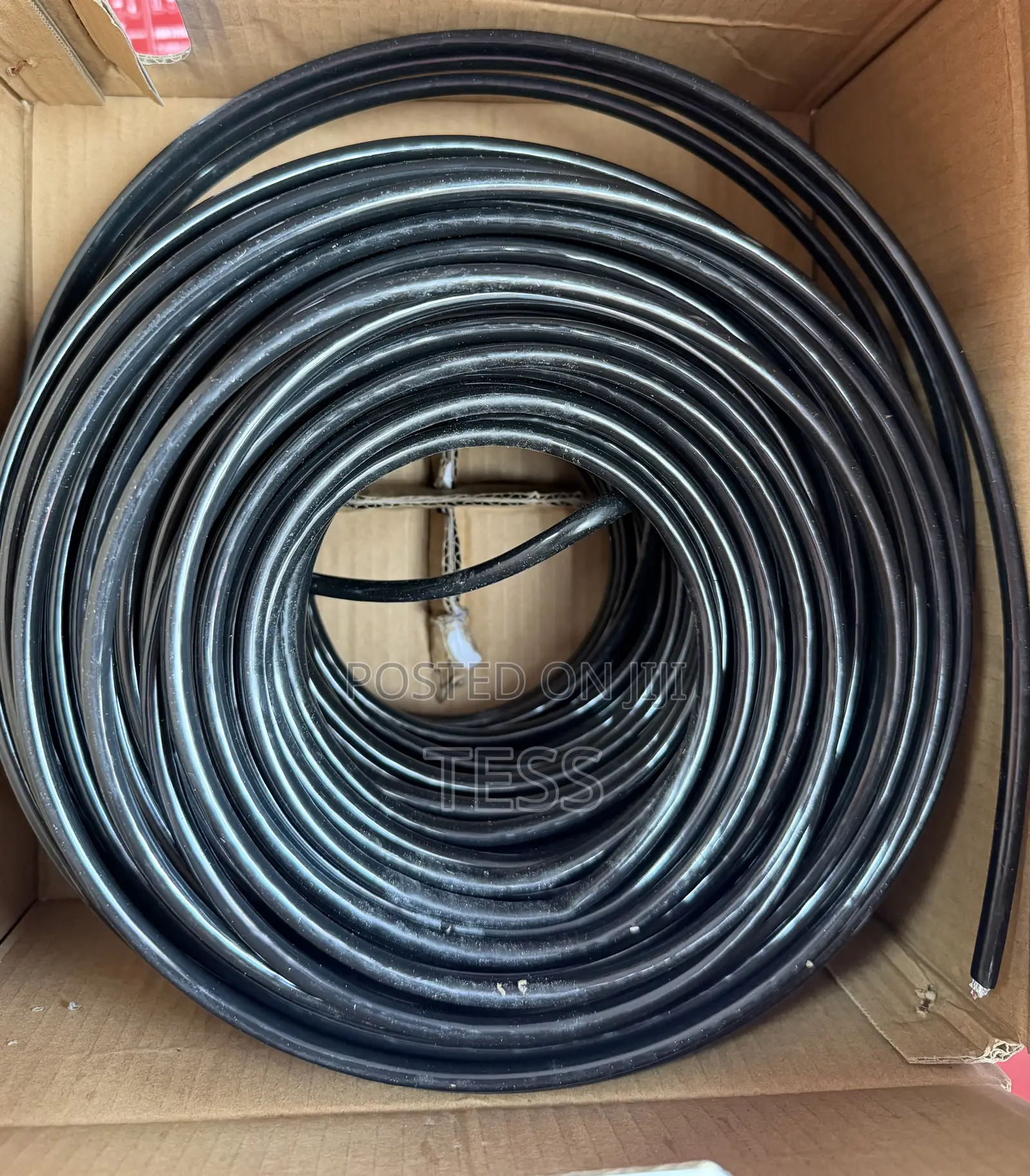 Ak Cat6 Network Cable 100m SFTP Outdoor Twisted Pair Double Coated
