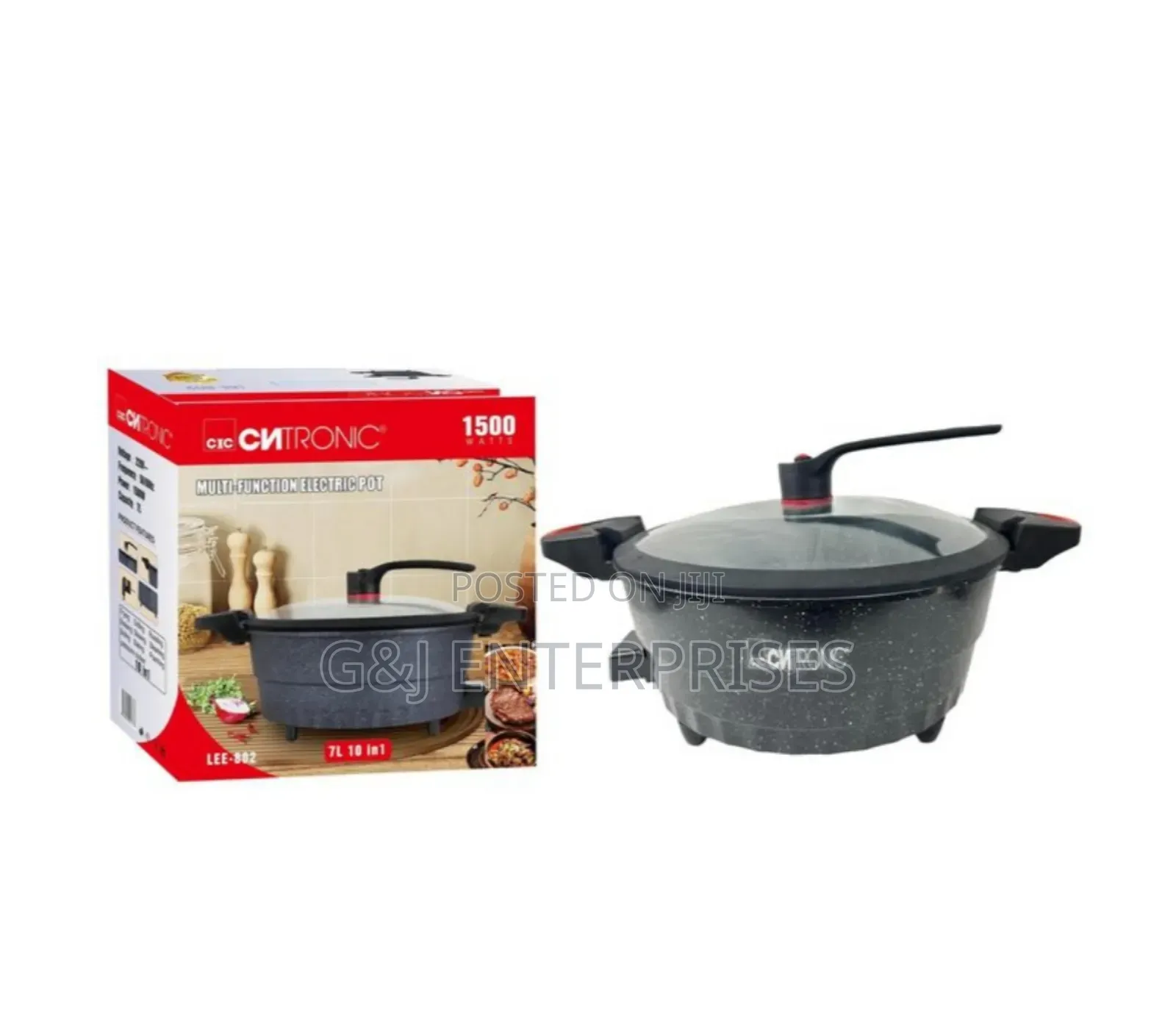 Cntronis 8l Multipurpose Electric Pot With Micro Pressure Valve
