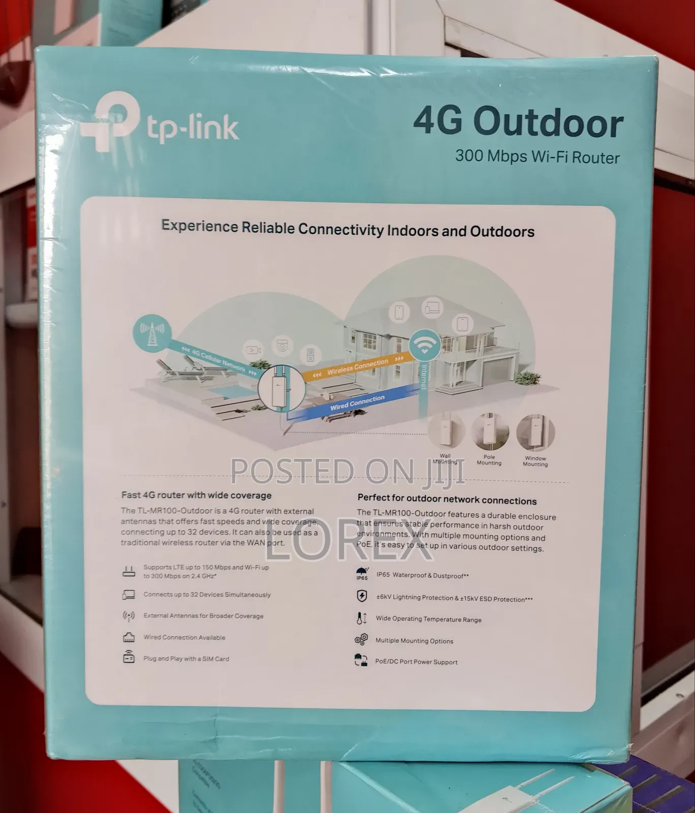 Tp-link Tl-mr100 Outdoor Wifi Router 4g Lte Wireless Router