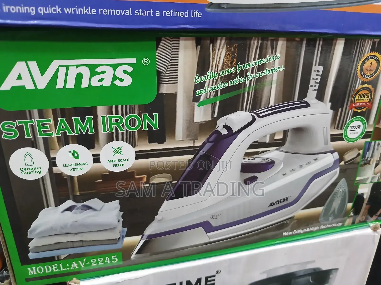 Avinas Steam Iron