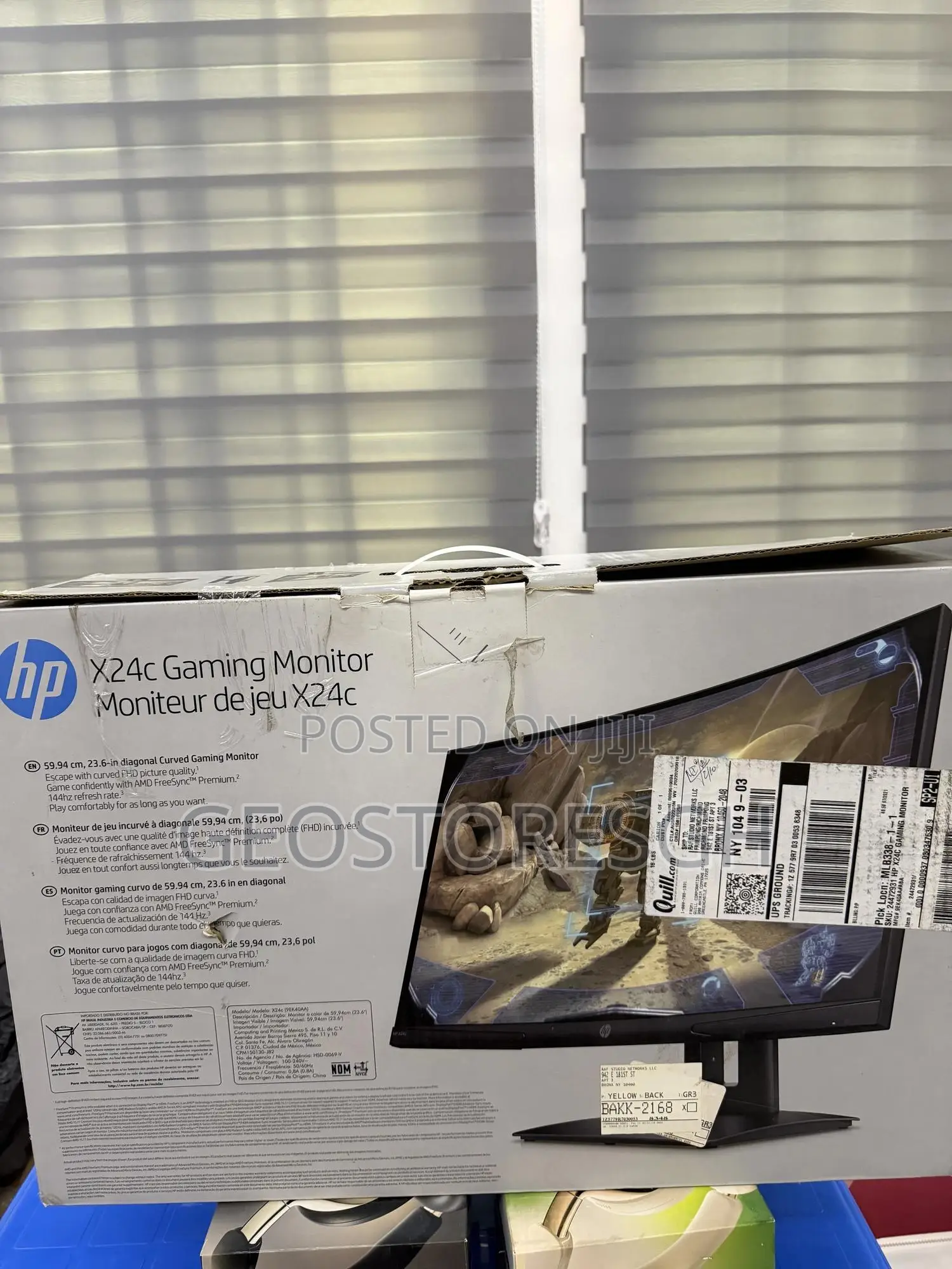 Hp X24c Full Hd 23.6" Curved Led Gaming Monitor - Black
