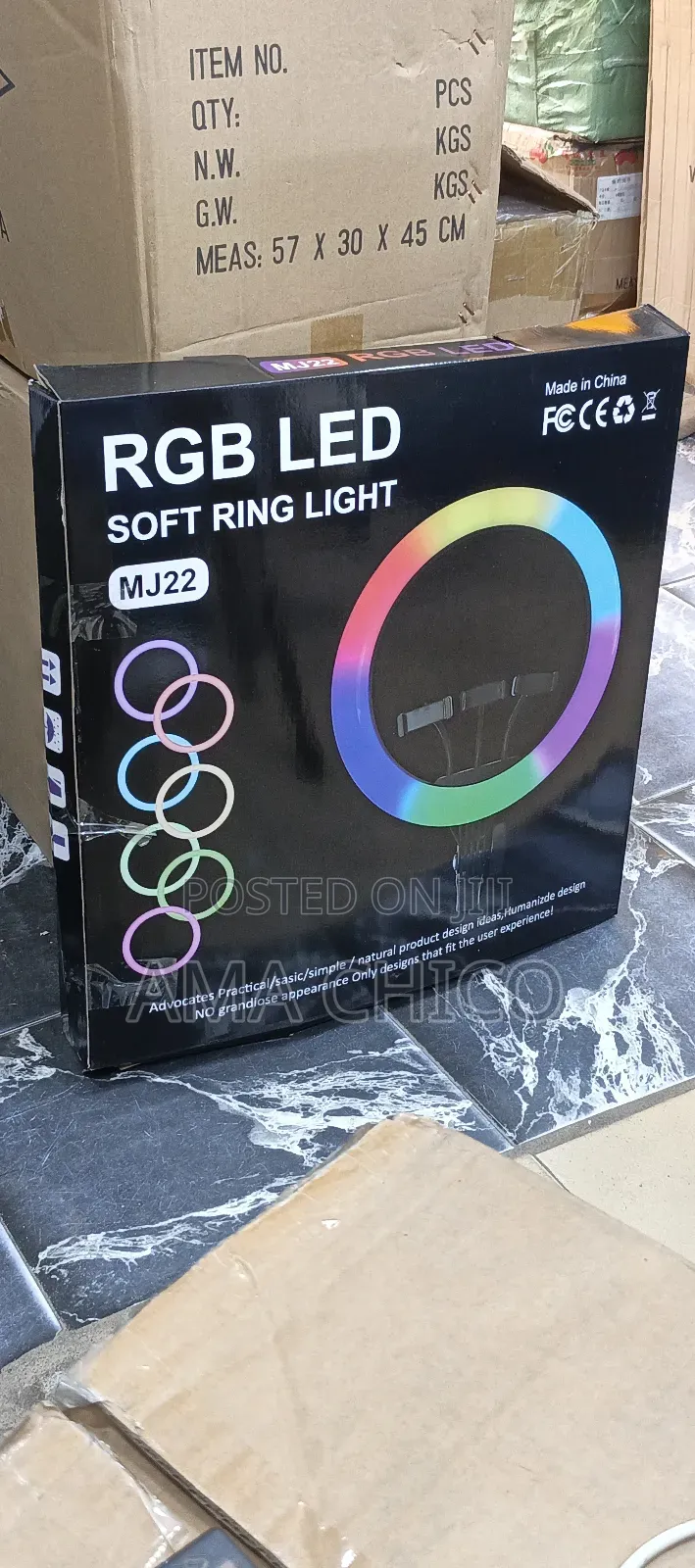 22 Inches RGB Ring Light