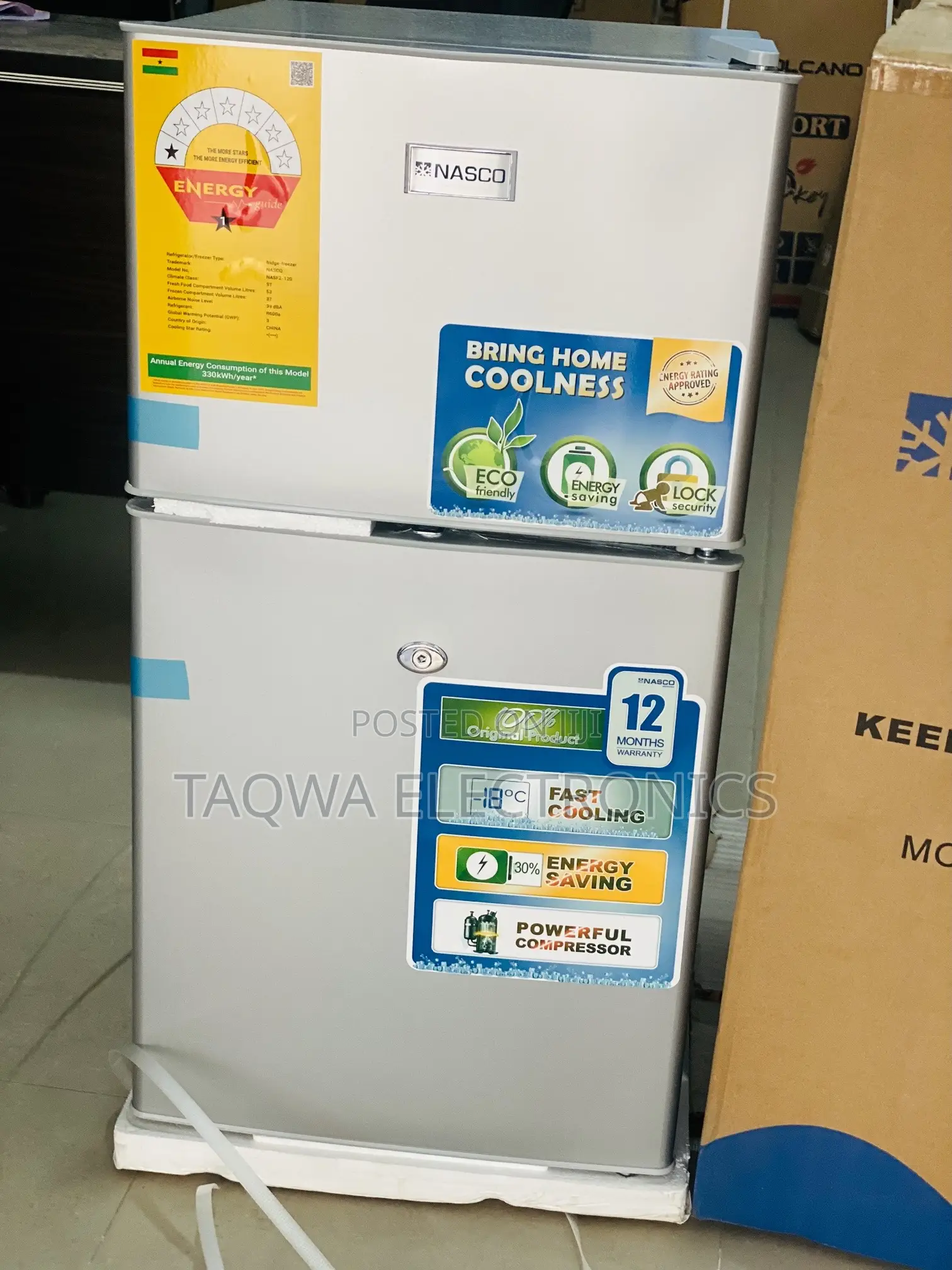 Nasc-120 Nasco 90l Table Top Fridge