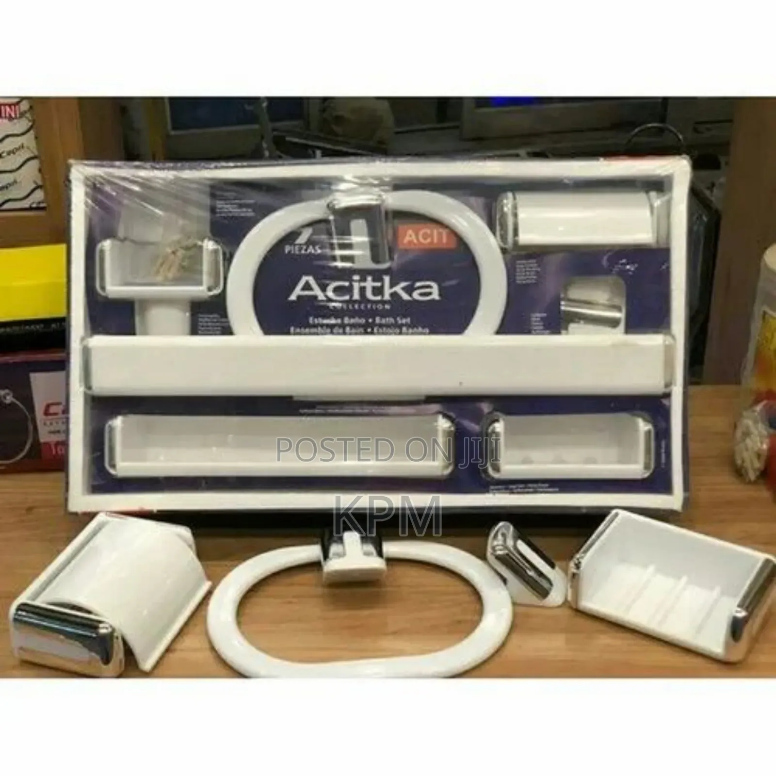 7 in 1 Bathroom Accessories Set