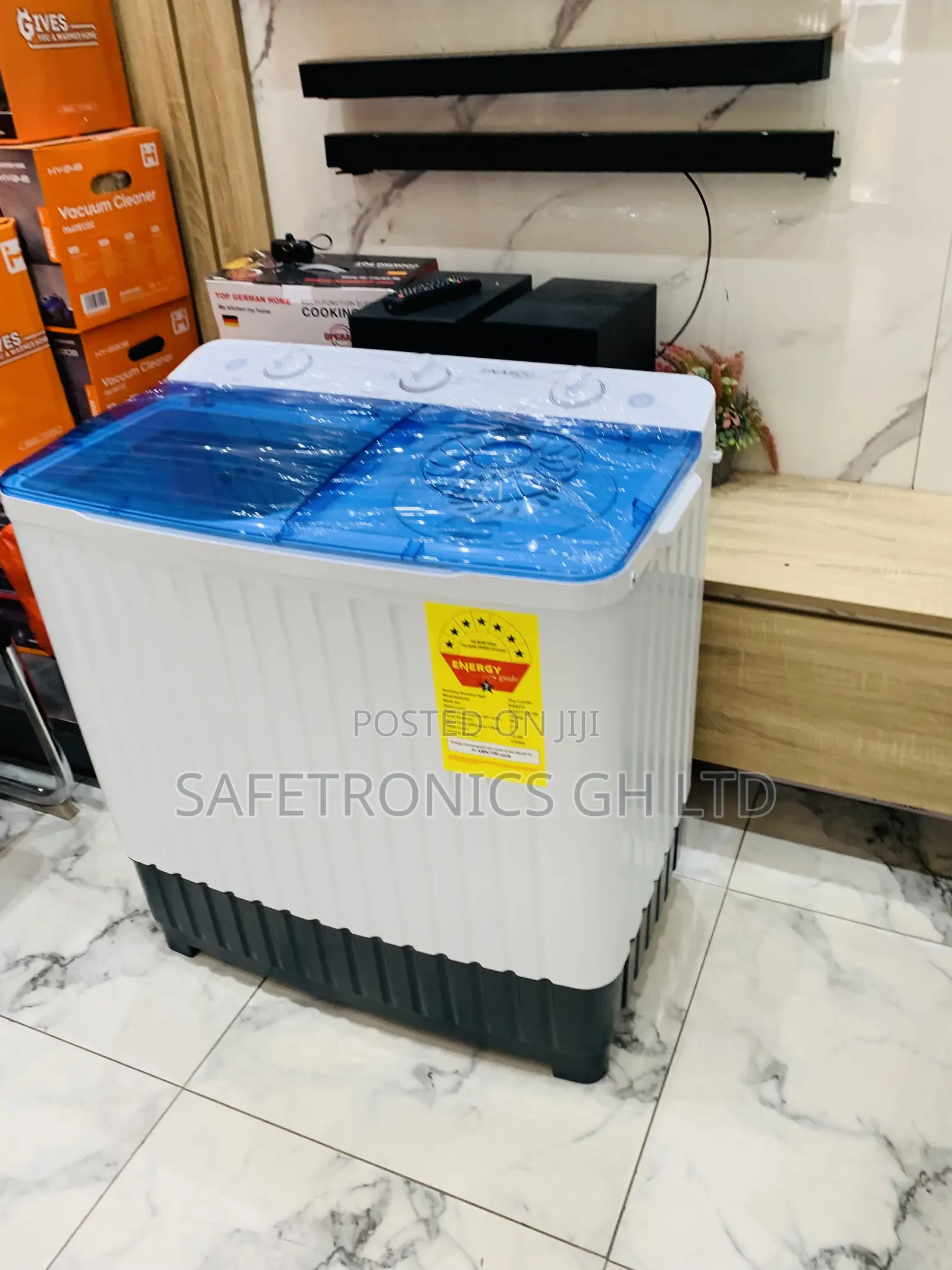 Efficient Sleek 10kg Nasco Topload Washer Semiautomatic Washer