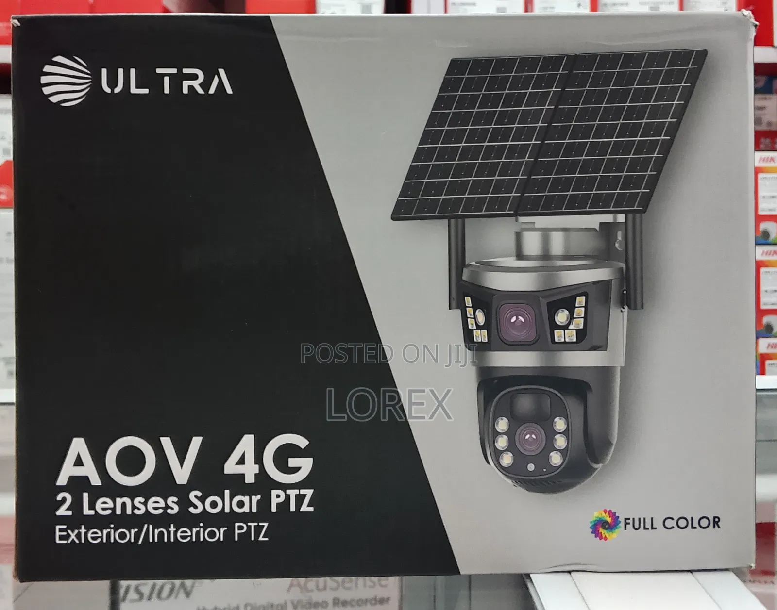 Solar 4g Sim Camera Ultra 2lens 8mp Full Color Always on Video