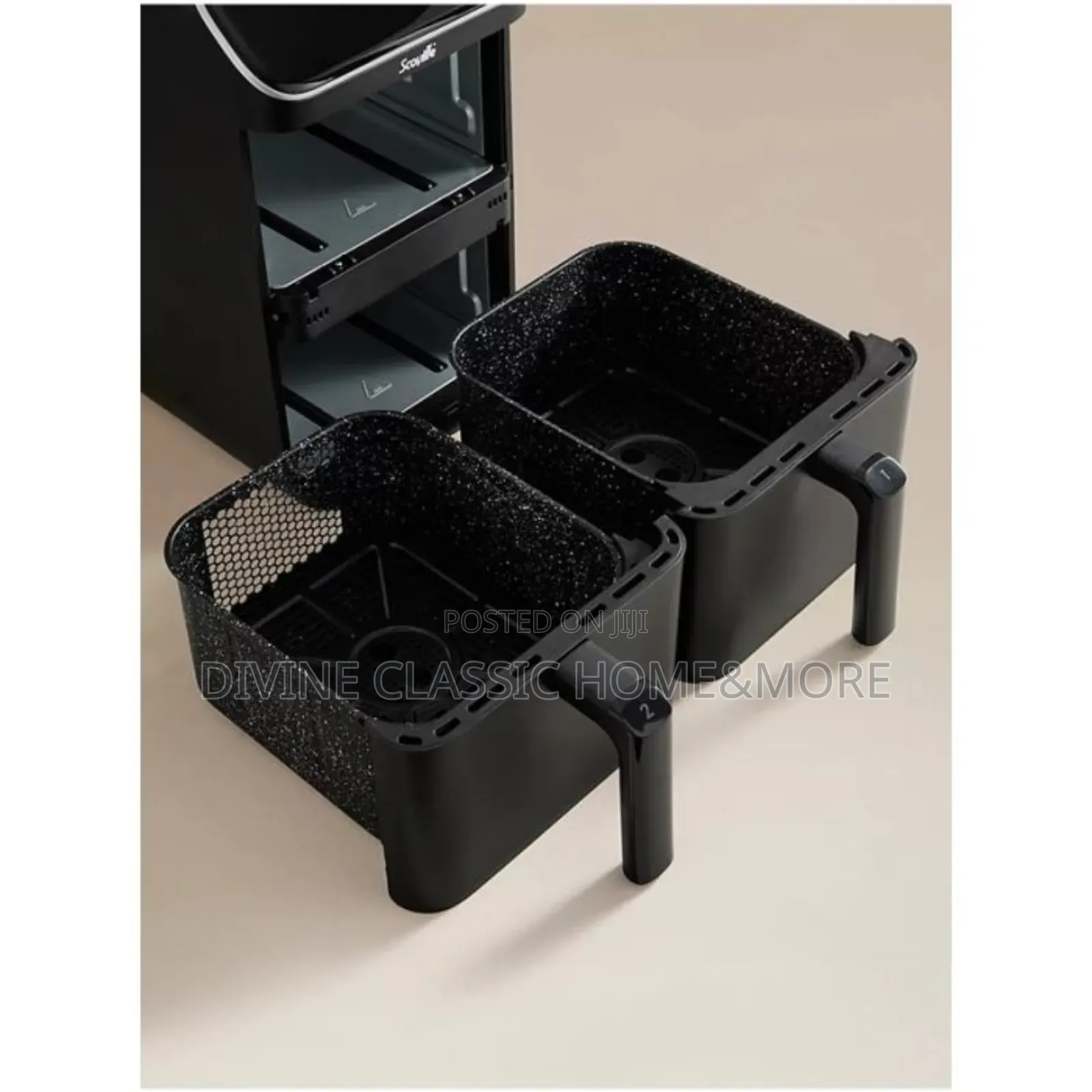 Scoville 10l Dual Basket Stackable Air Fryer