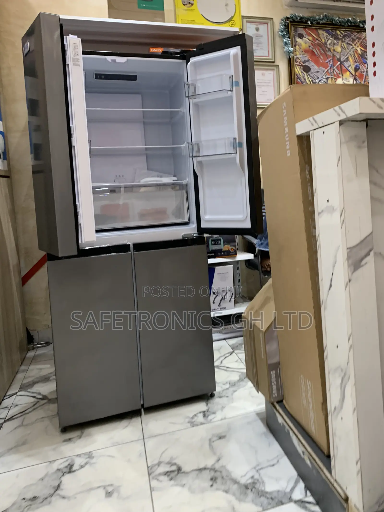 Affordable Grey 4 Doors Nasco Nasf2-400 Sibe by Sibe Fridge