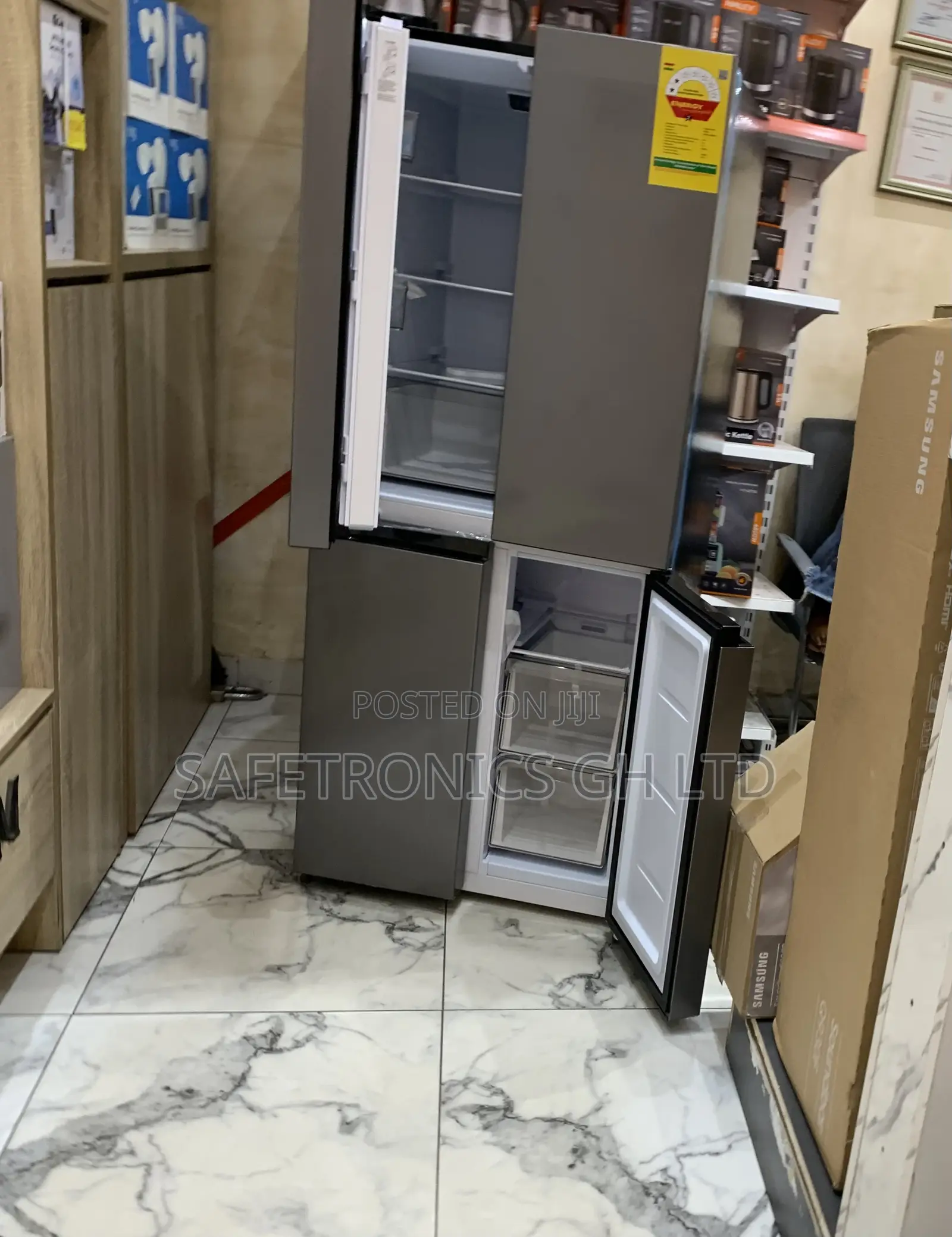 Newly Version 4 Doors Nasf2-400 Side by Side Nasco Fridge
