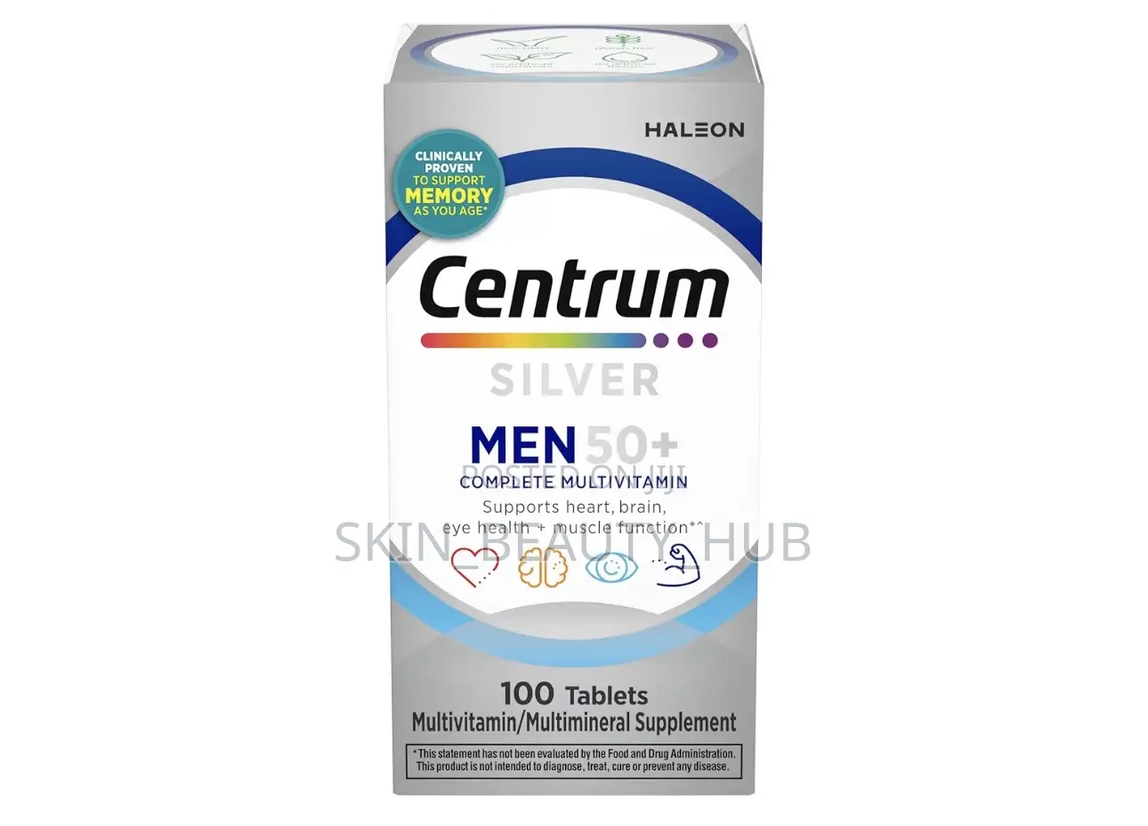 Centrum Silver Men 50+ 100 Tablets