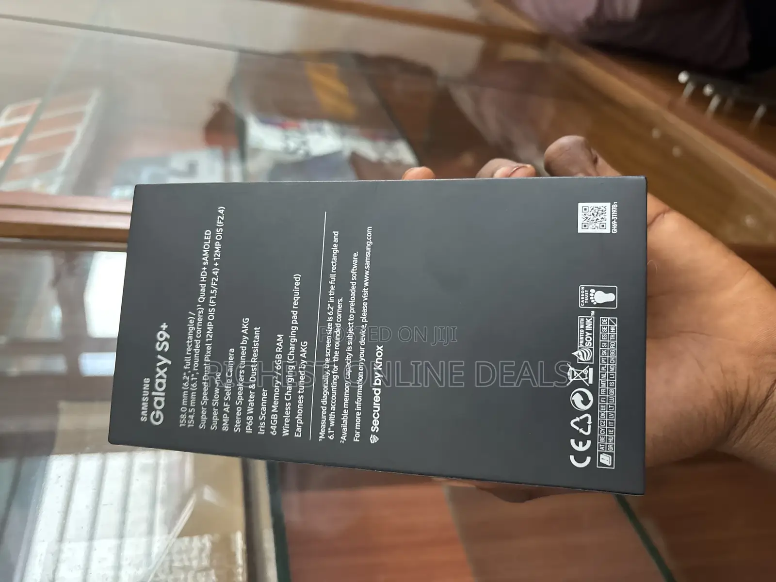 New Samsung Galaxy S9 Plus 64 GB Black