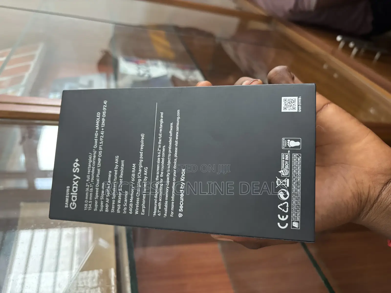 New Samsung Galaxy S9 Plus 64 GB Black