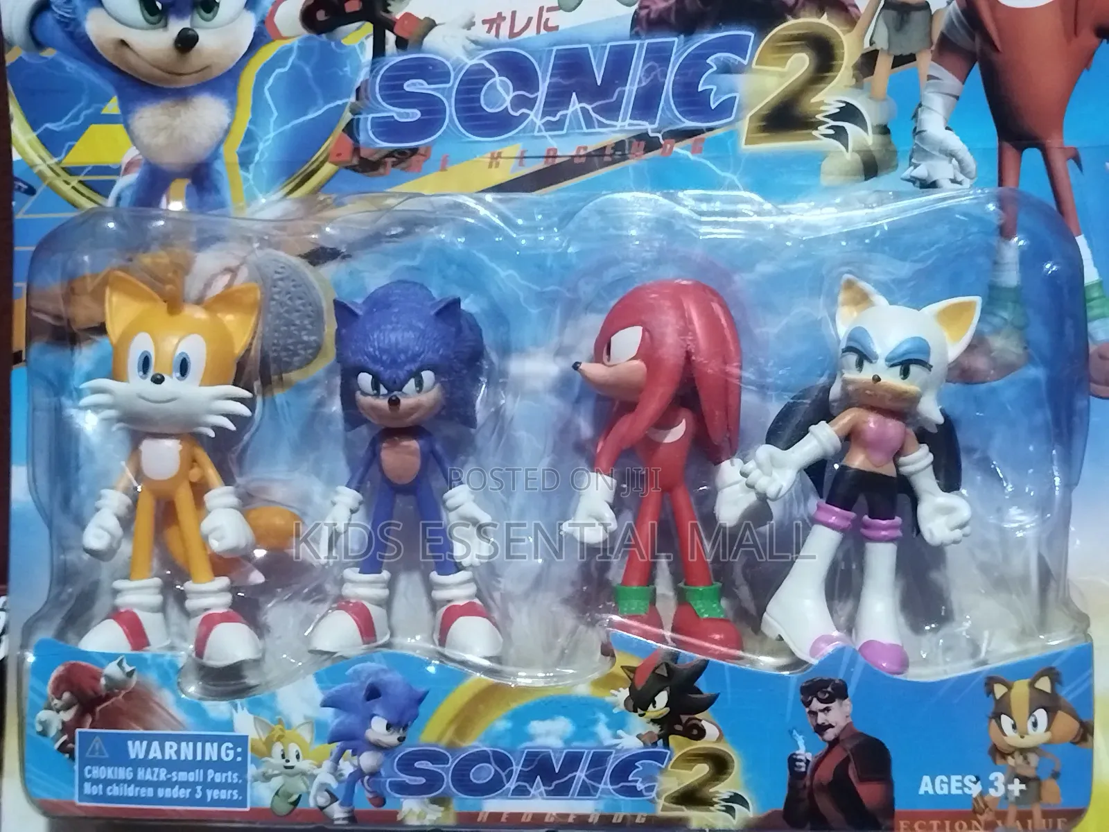 Sonic Cartoon Character Actions1 Figure for Kids