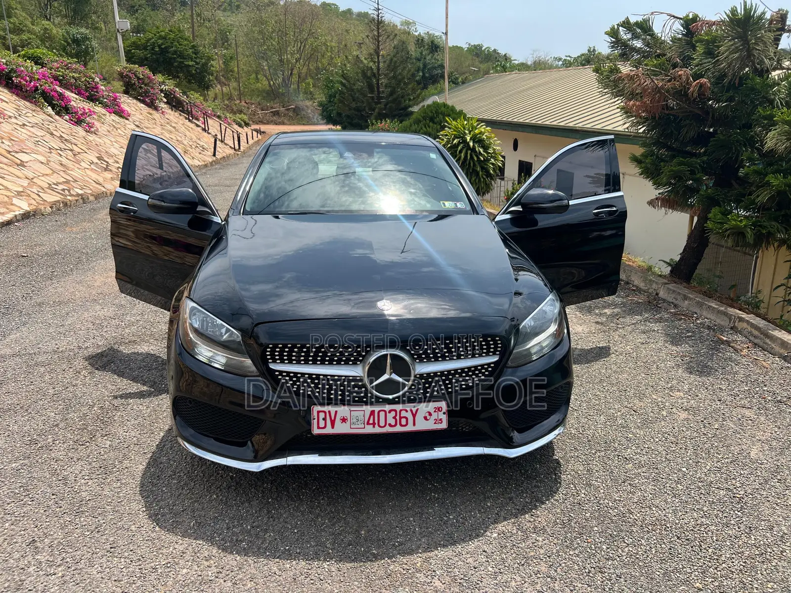 Mercedes-Benz C300 Base 4Matic Sedan AWD (2.0L 4cyl 7A) 2016 Black