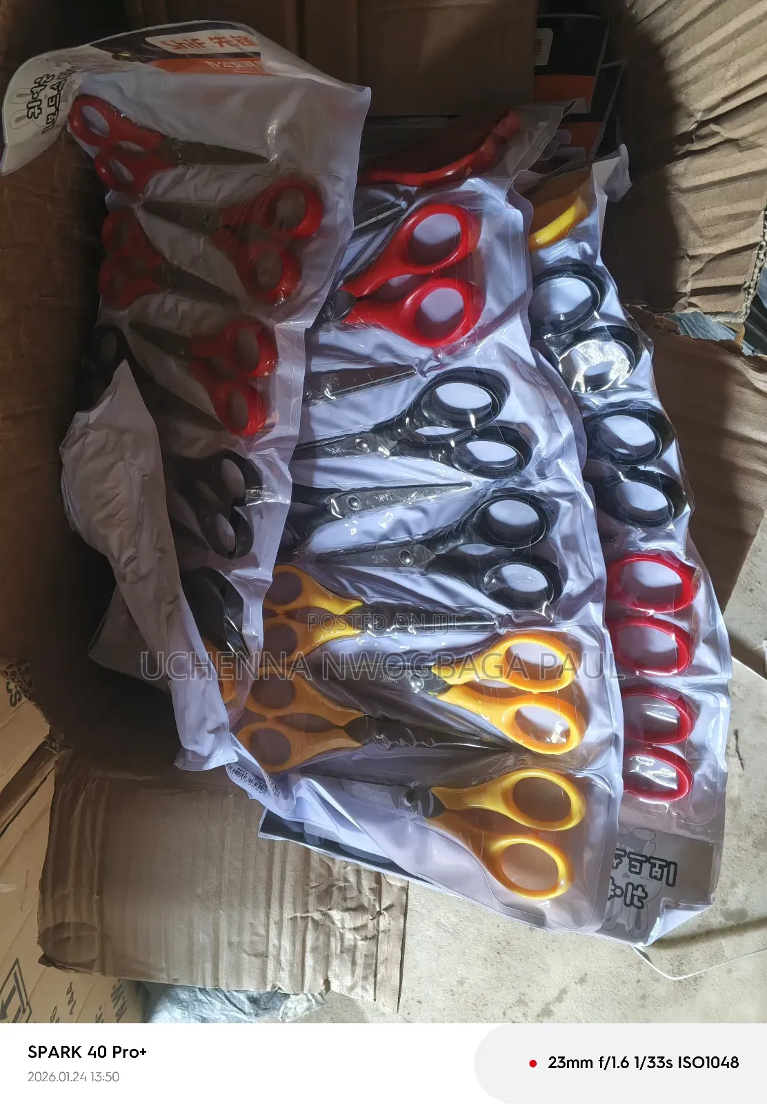 Scissors Roll of 12 PCS