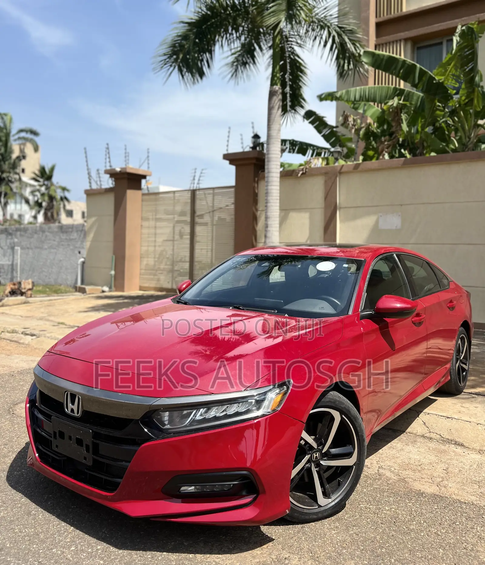 Honda Accord Sport 2.0T 2018 Red
