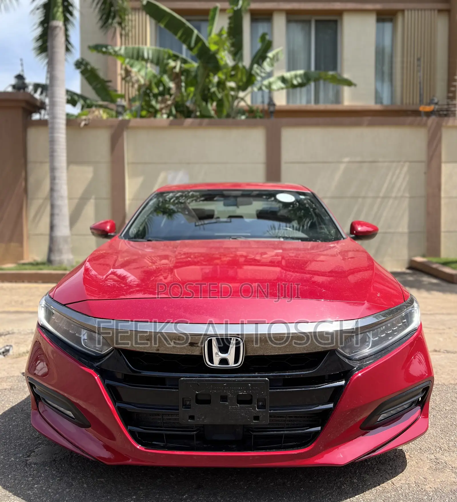 Honda Accord Sport 2.0T 2018 Red