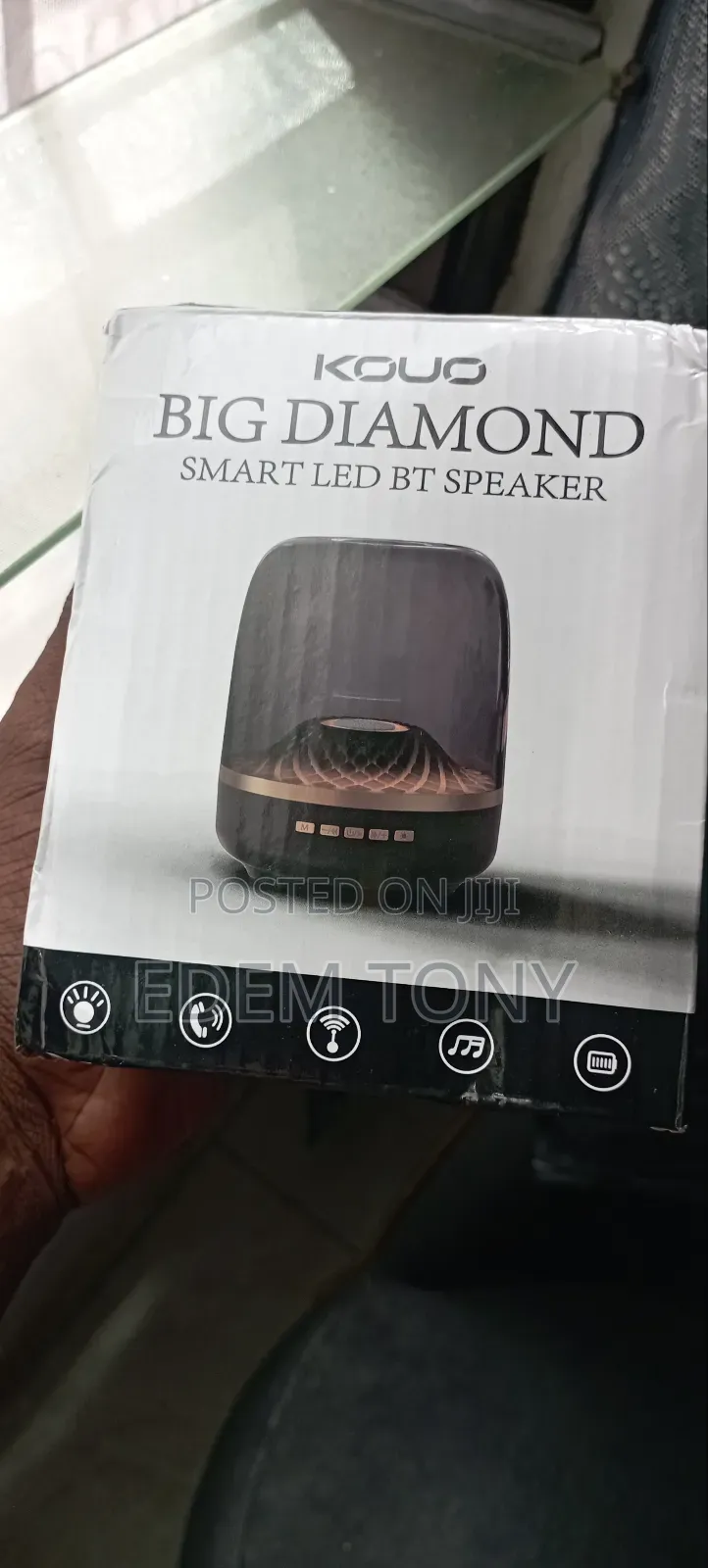 Kouo Big Diamond Smart Led Bluetooth Speaker