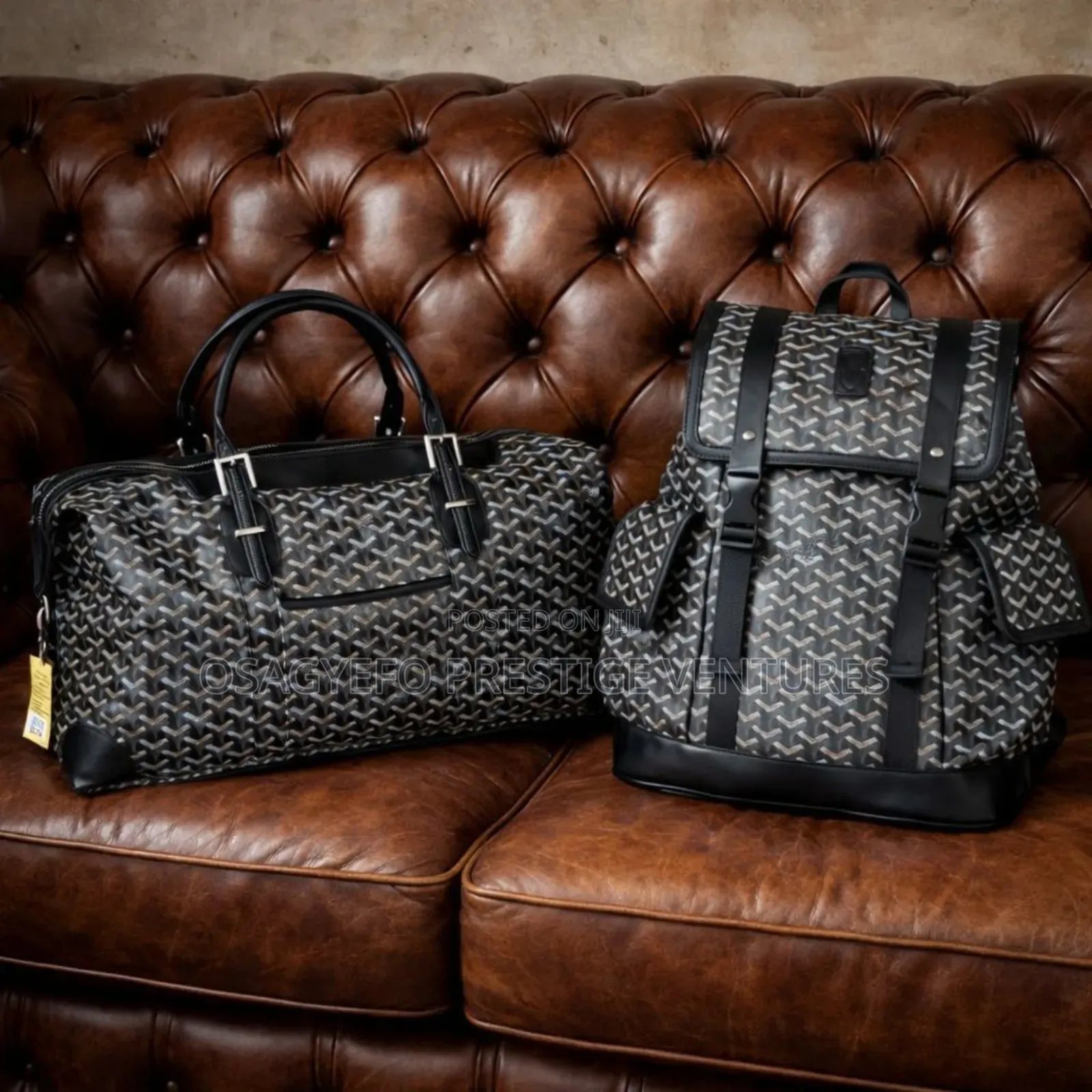 Solid Goyard Combo Set
